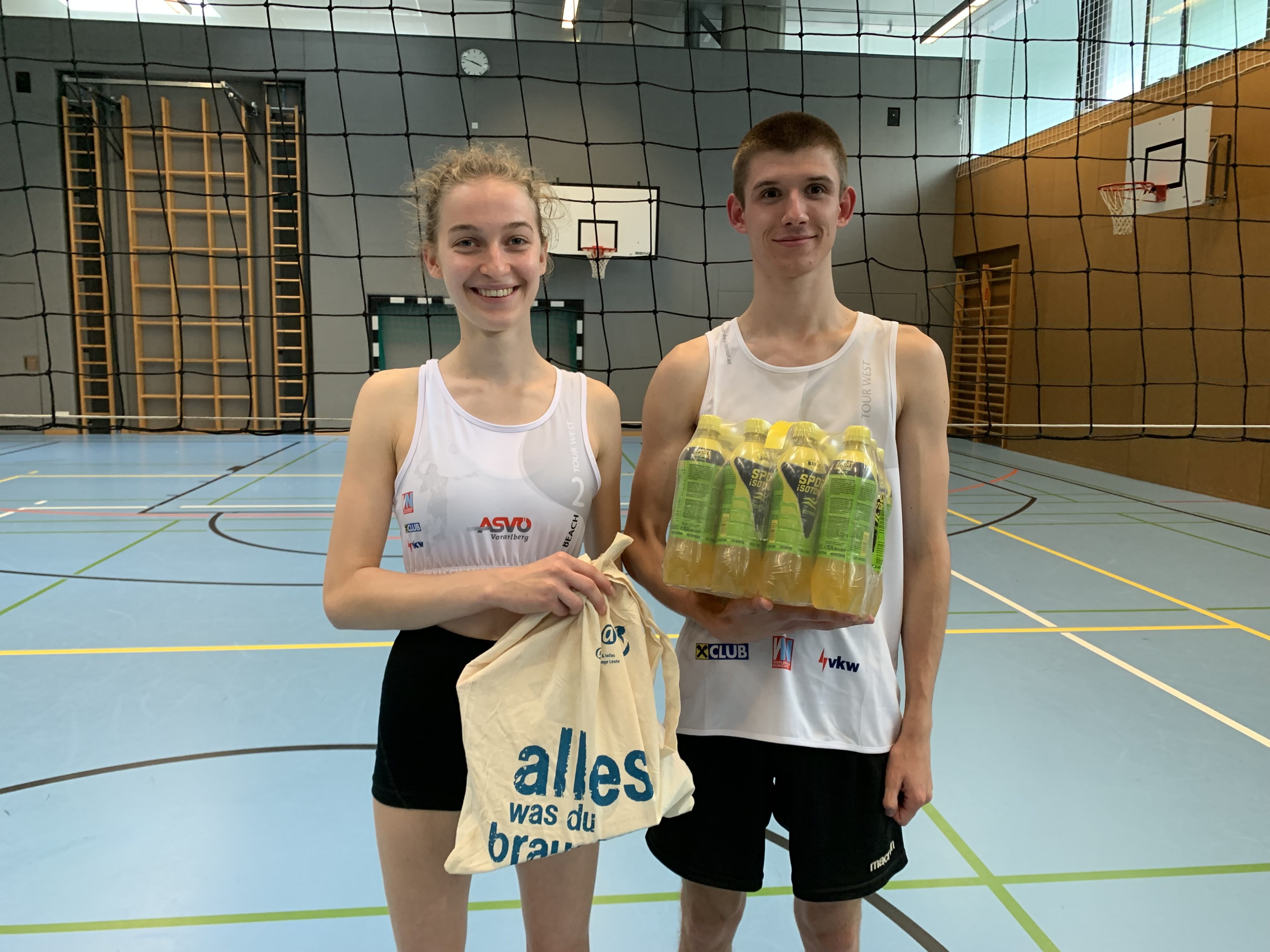 Teresa und Lucca blieben unbesiegt