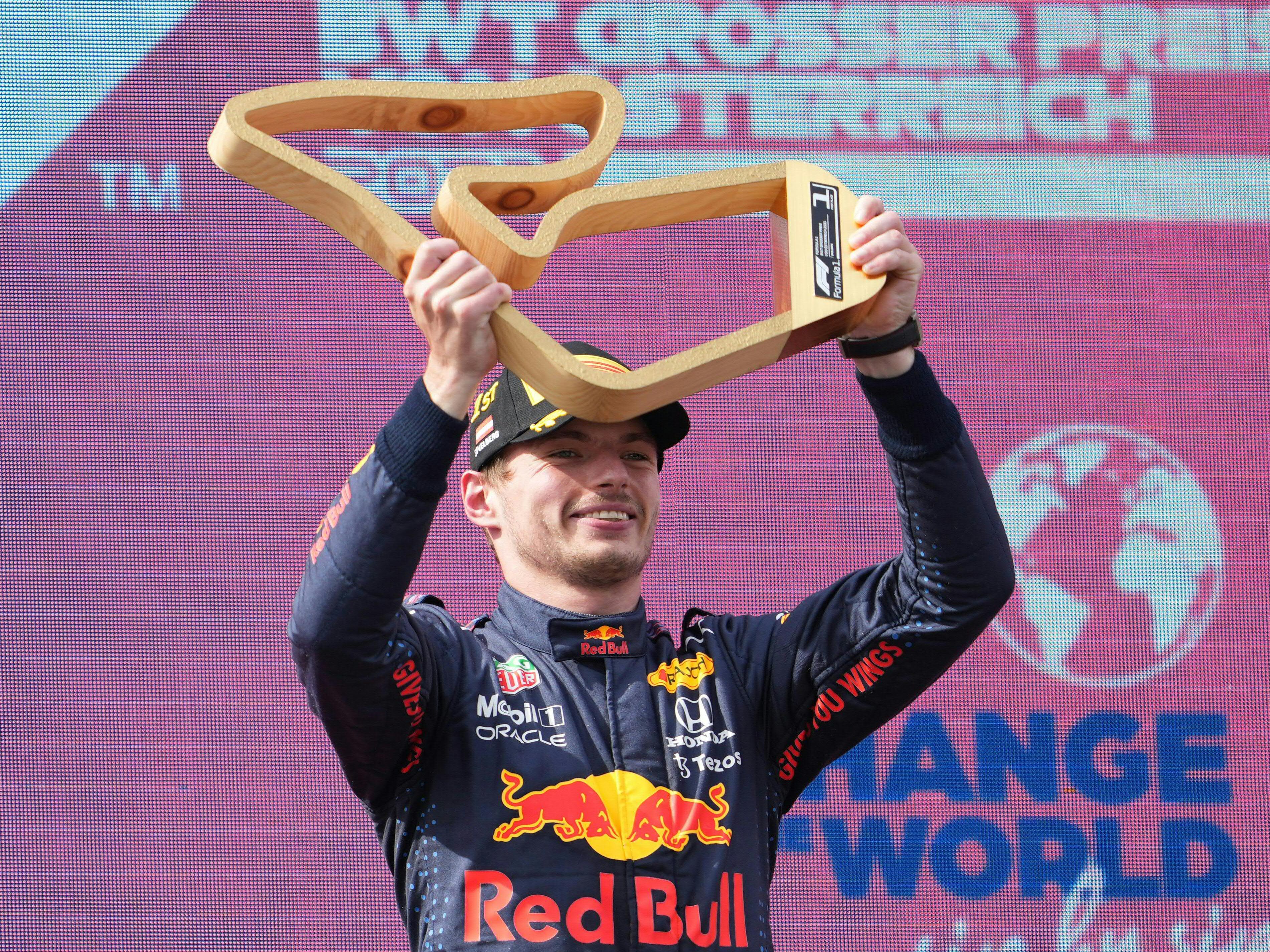 Max Verstappen holt sich erneut den Sieg. Max Verstappen holt sich erneut den Sieg.