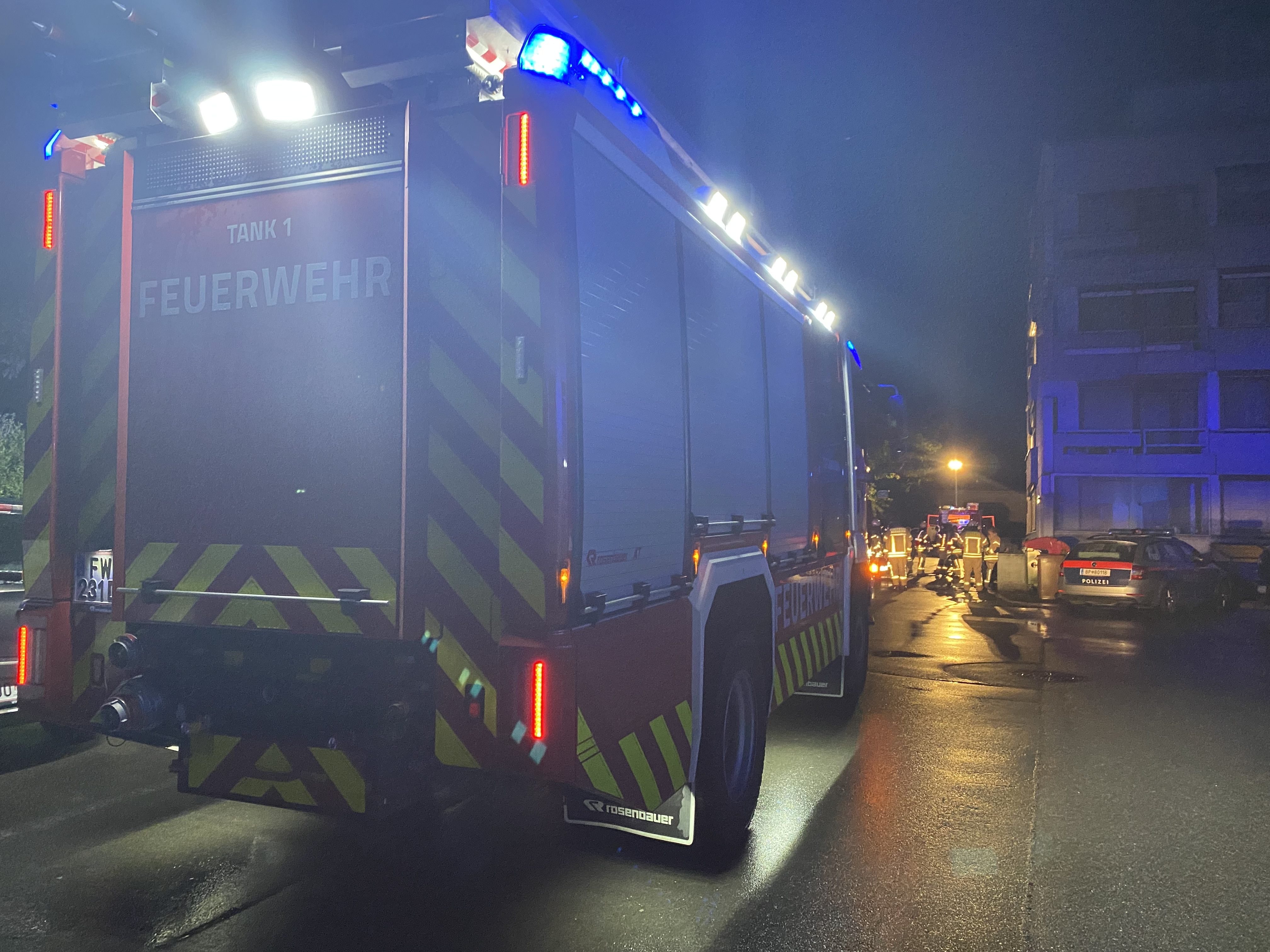 Feuerwehr rückt mit 30 Mann aus