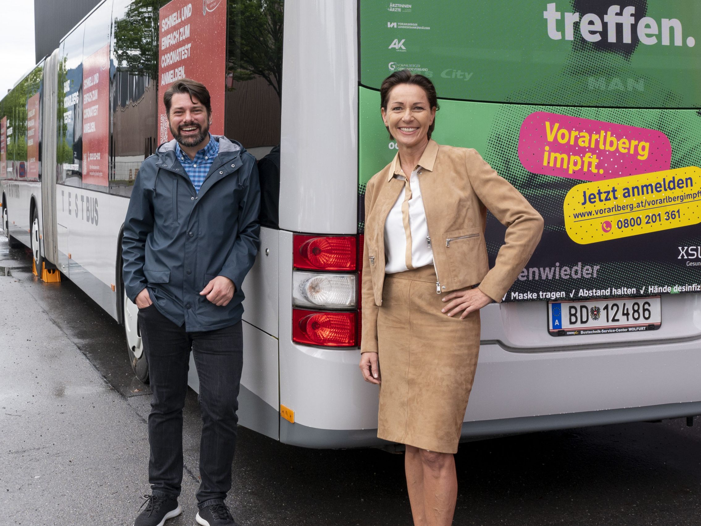 Der Impfbus macht kommende Woche gleich mehrmals Halt.