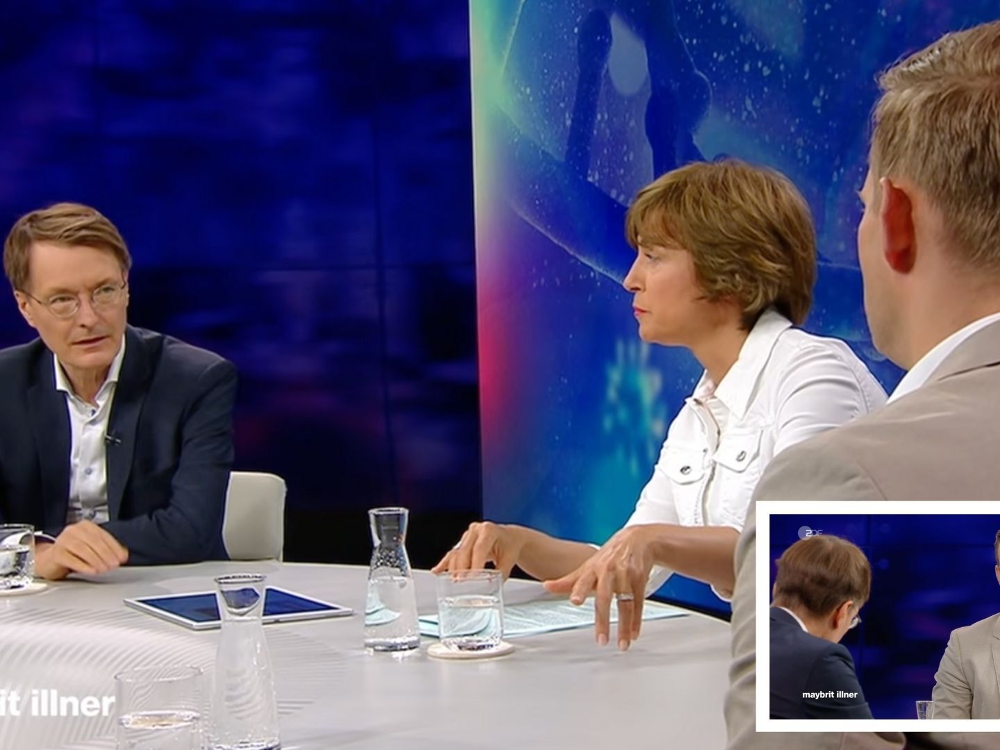 Maybrit Illner hatte Lauterbach und Streeck zu Gast.