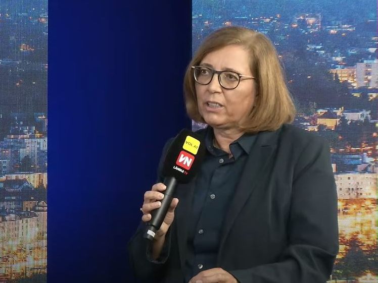 Angelika Spiegel bei "Vorarlberg LIVE".