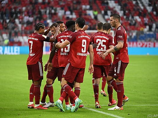 Torjubel der Bayern ist fast schon garantiert Torjubel der Bayern ist fast schon garantiert