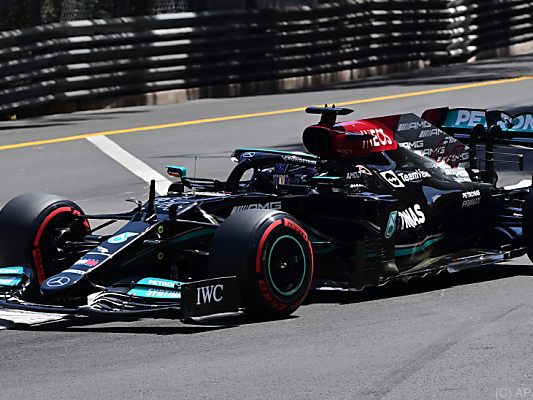 WM-Titelverteidiger Lewis Hamilton im Mercedes