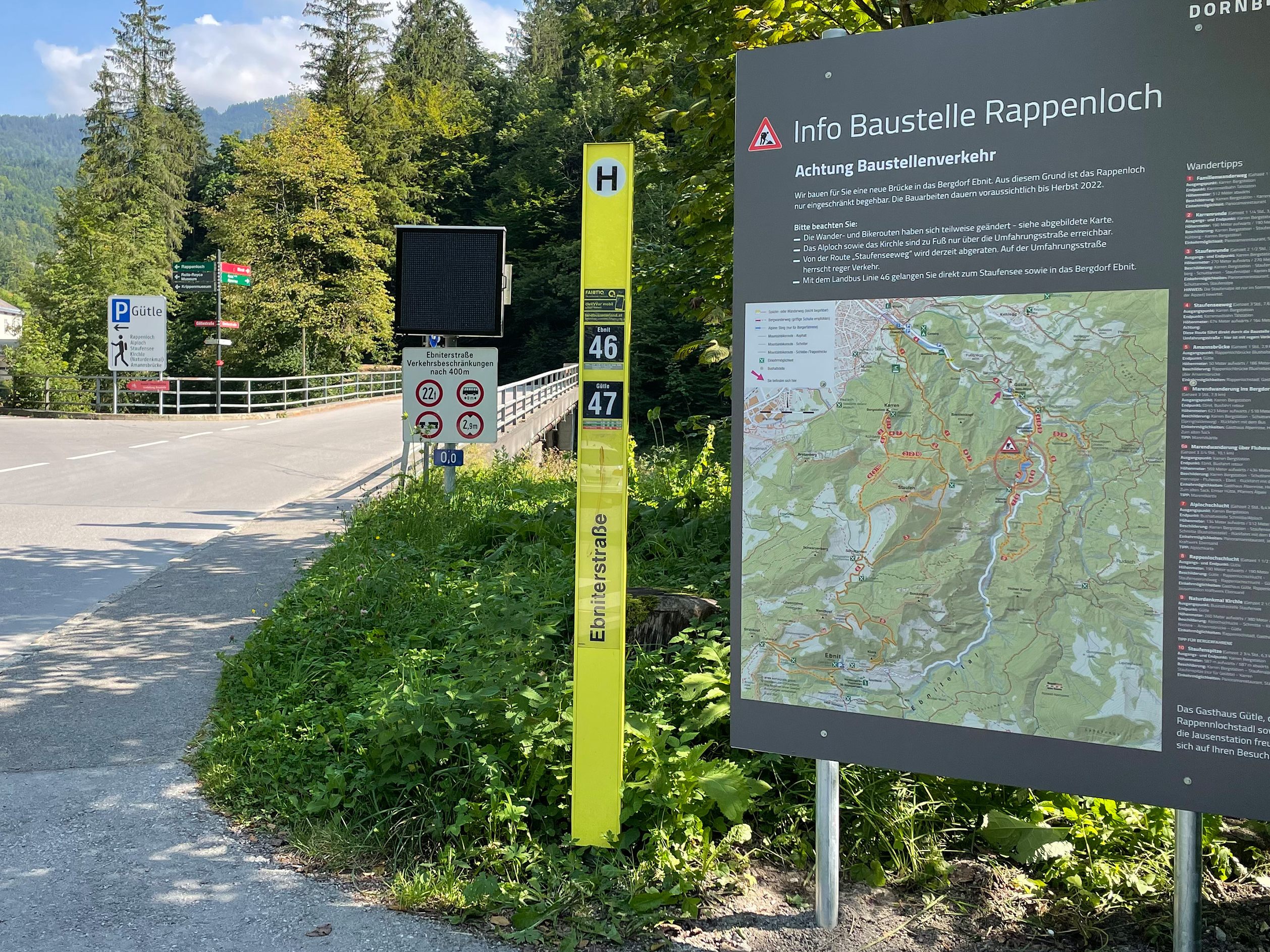 Im kommenden Jahr wird die neue Rappenlochbrücke gebaut. Im kommenden Jahr wird die neue Rappenlochbrücke gebaut.