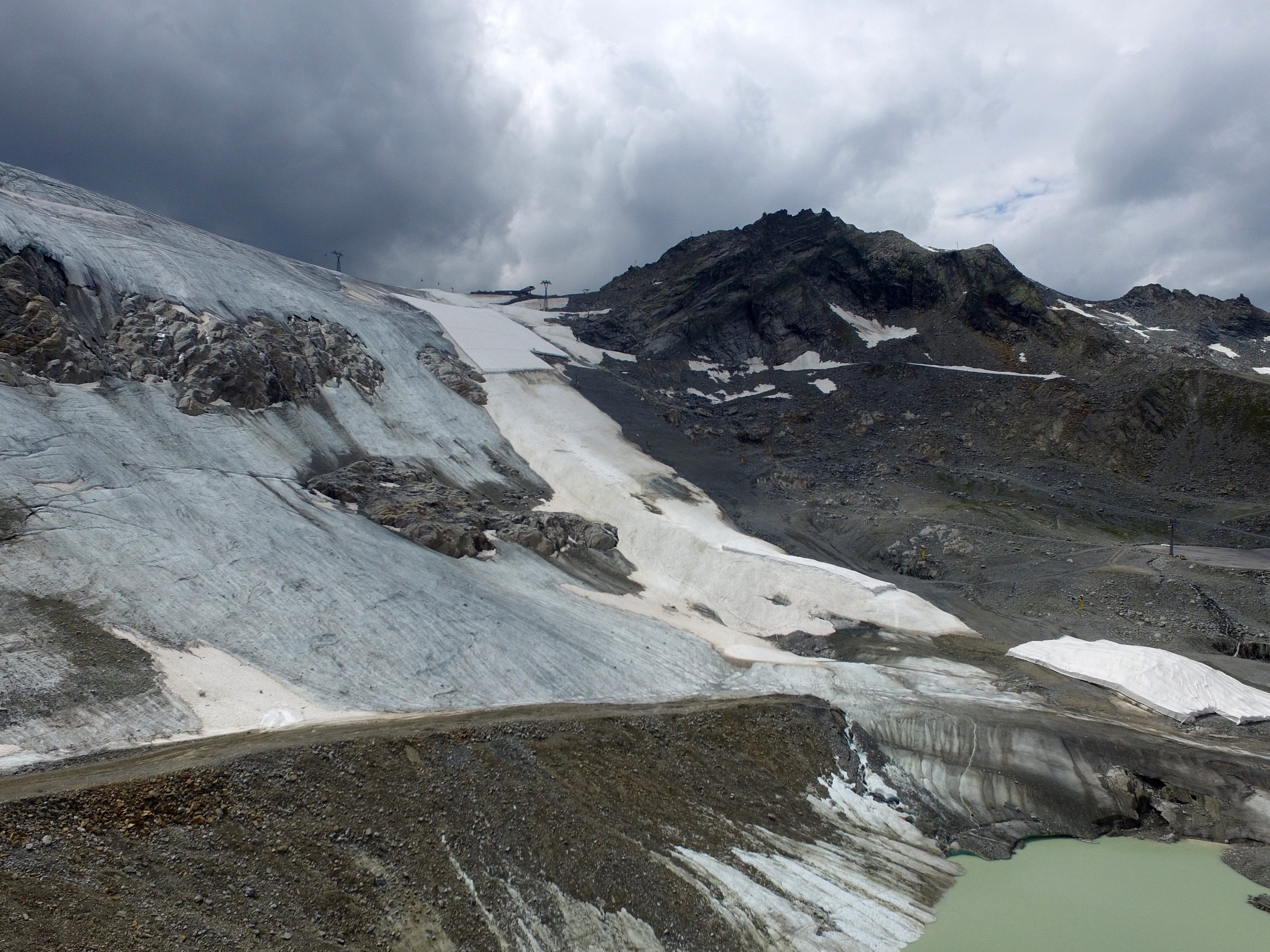 Nur wenige winzige Gletscher sind noch im Gleichgewicht Nur wenige winzige Gletscher sind noch im Gleichgewicht