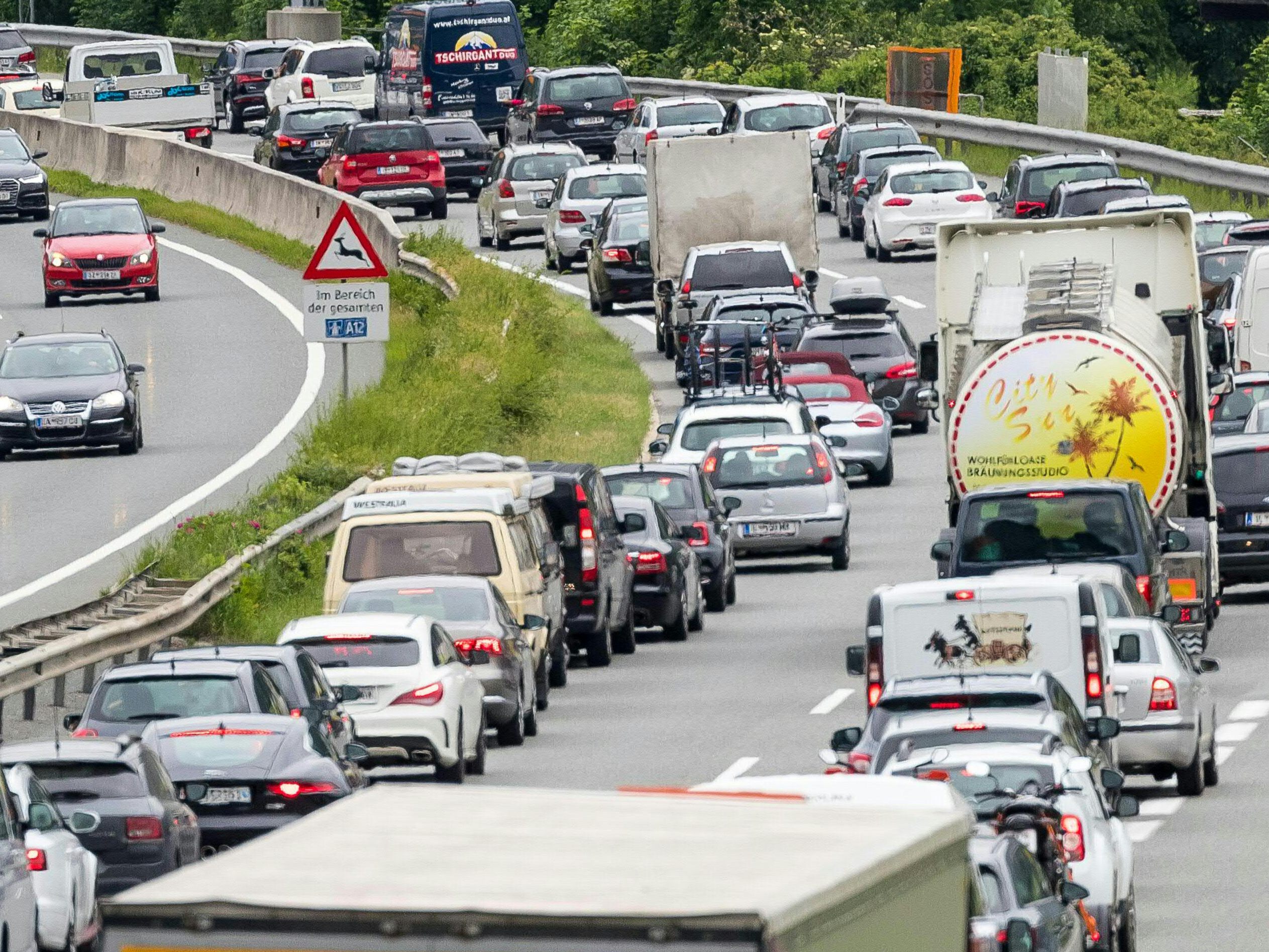 Am Samstag blieb es im Reiseverkehr nicht bei einem Stau.