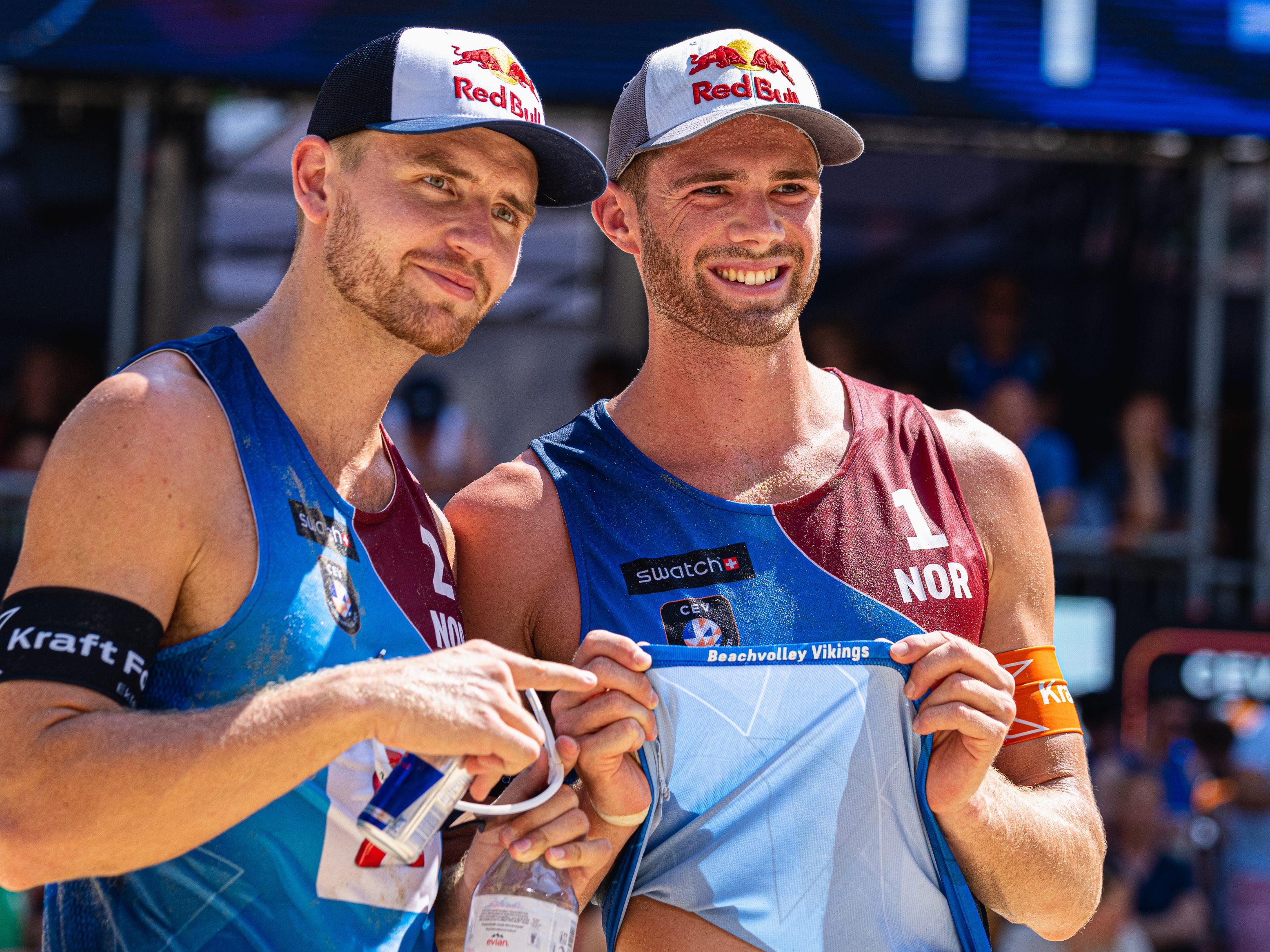 Das Beach Volleyball-EM-Finale in Wien.