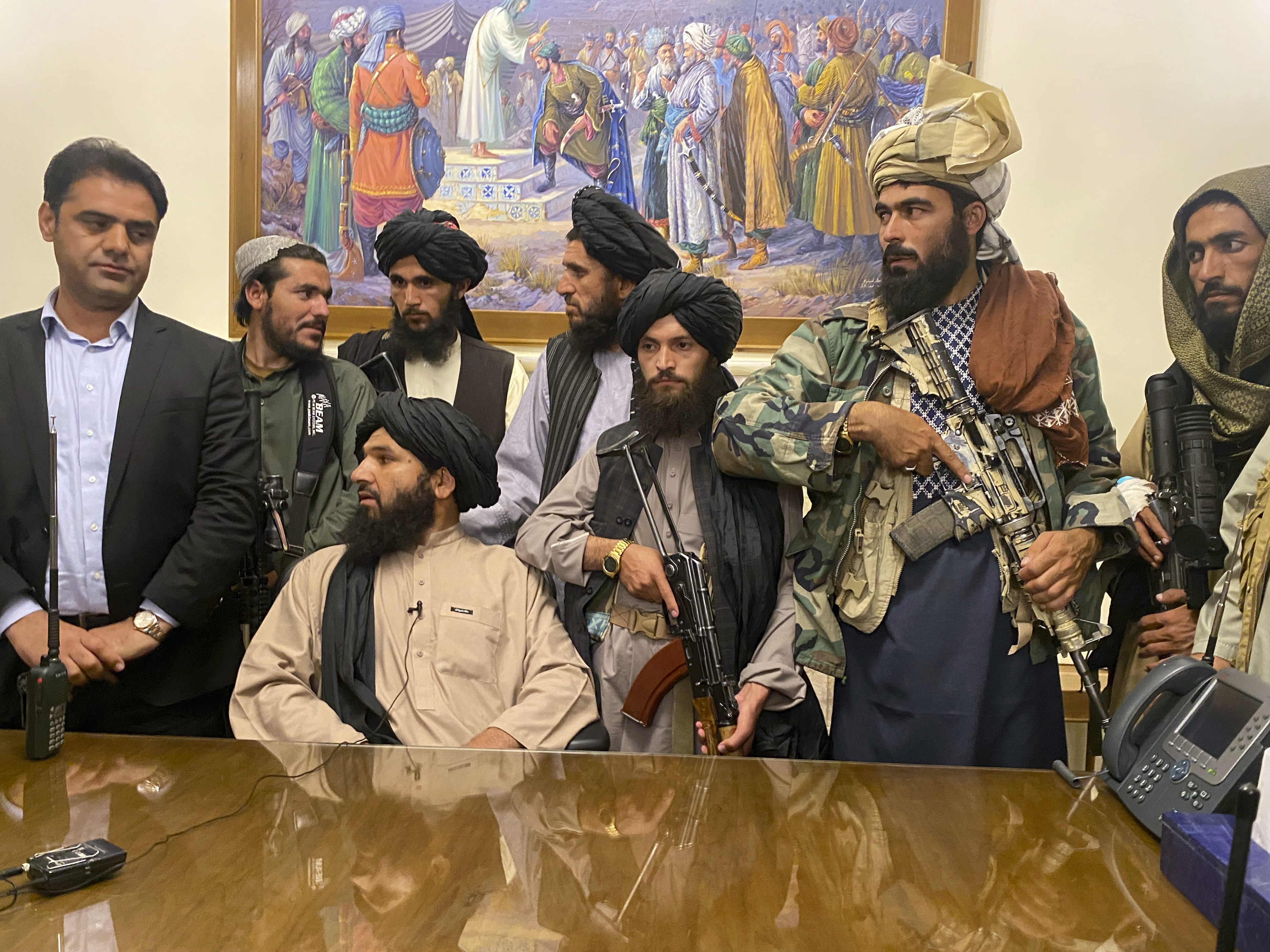 Die Taliban verkünden den Sieg.