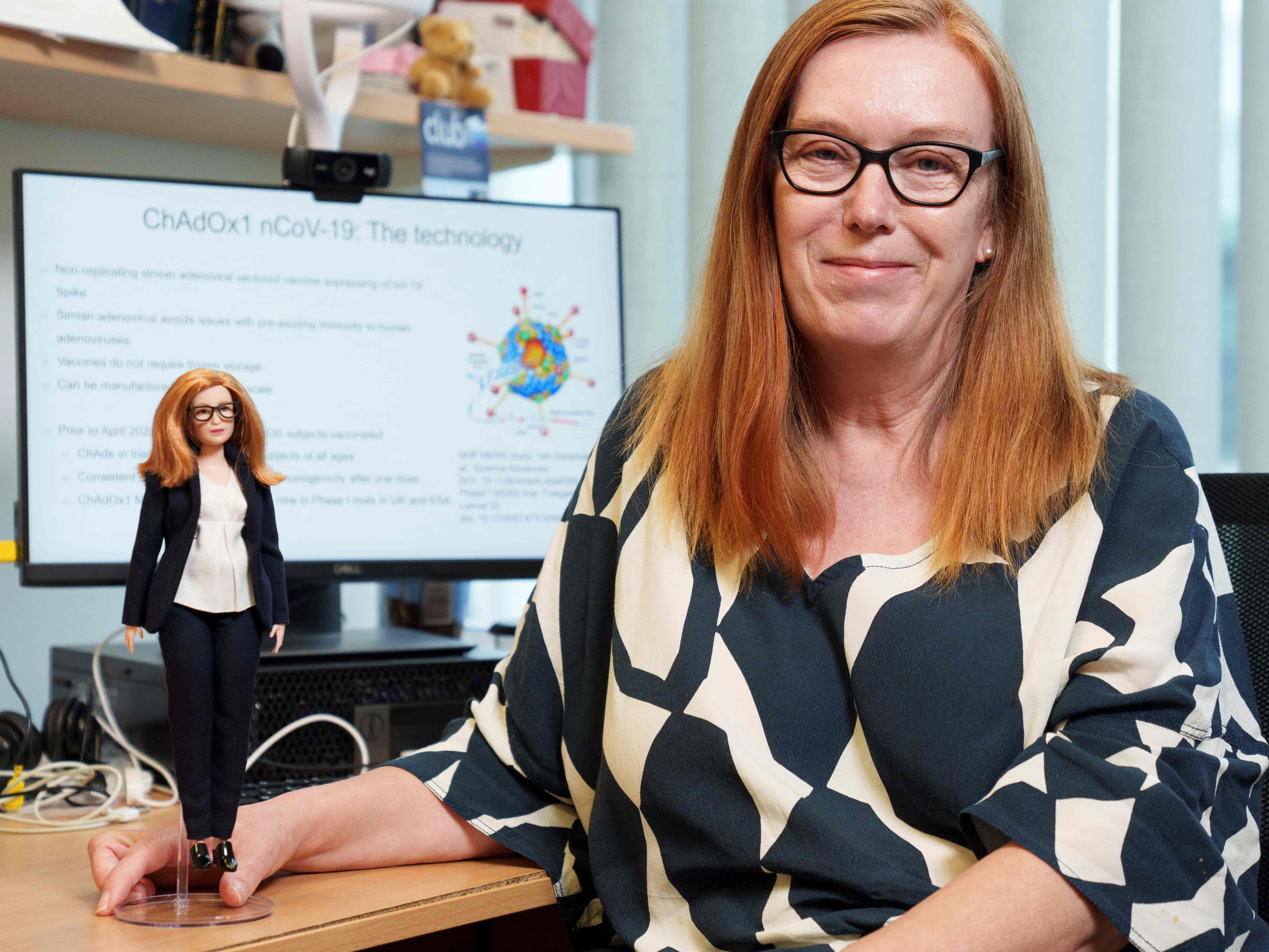 Spielzeug-Hersteller Mattel ehrt Impfstoff-Entwicklerin mit Barbie-Puppe.