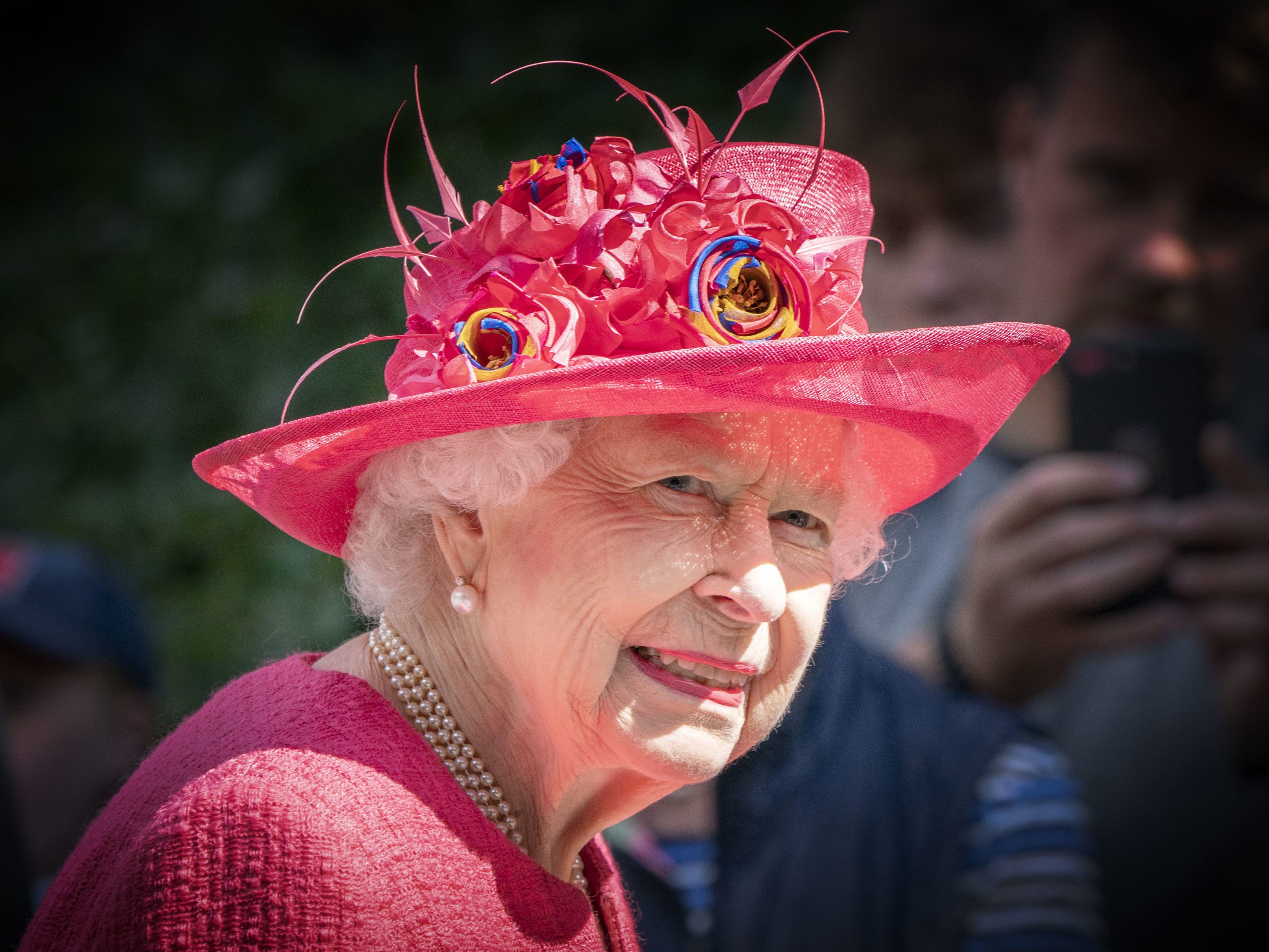 Queen Elizabeth II. ist vollständig gegen das Coronavirus geimpft. Queen Elizabeth II. ist vollständig gegen das Coronavirus geimpft.