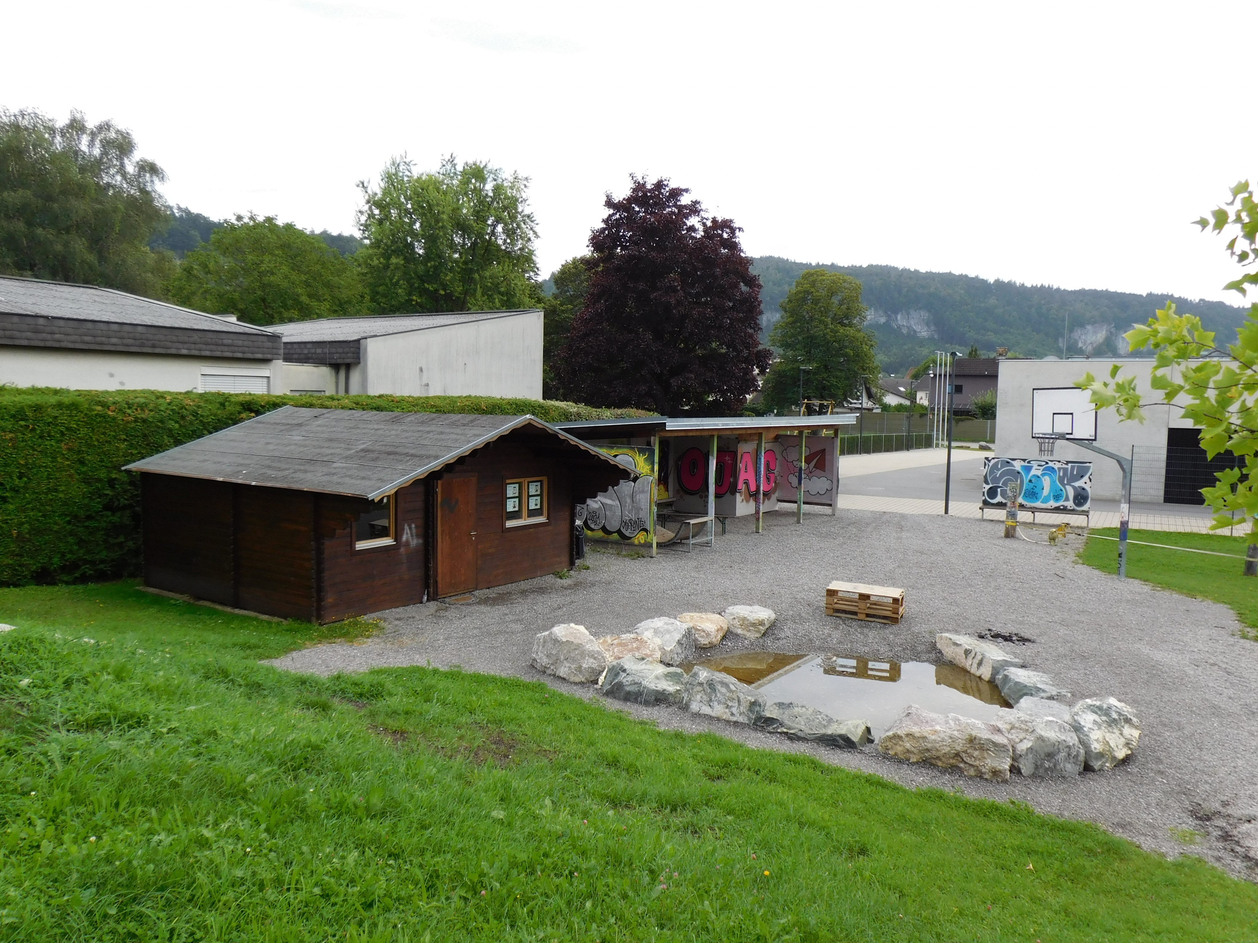 Der Jugendplatz im Moos erstrahlt seit kurzem wieder in neuem Glanz