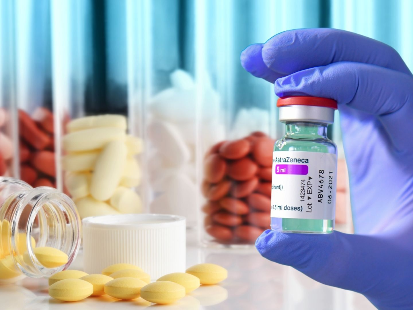 Eine Studie von AstraZeneca lieferte vielversprechende Ergebnisse. Eine Studie von AstraZeneca lieferte vielversprechende Ergebnisse.