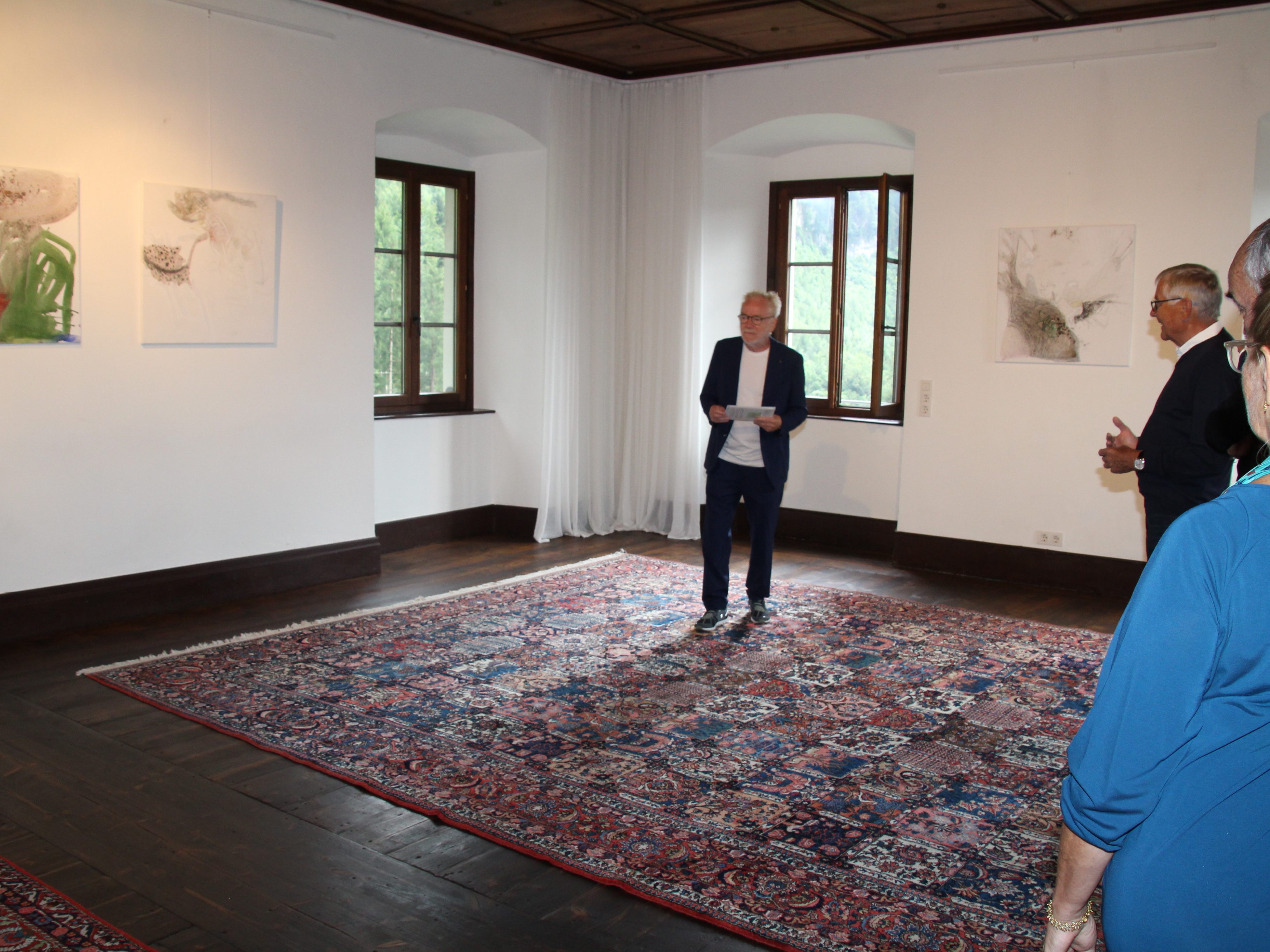 Künstlerführung mit Tone Fink im Schloss Amberg