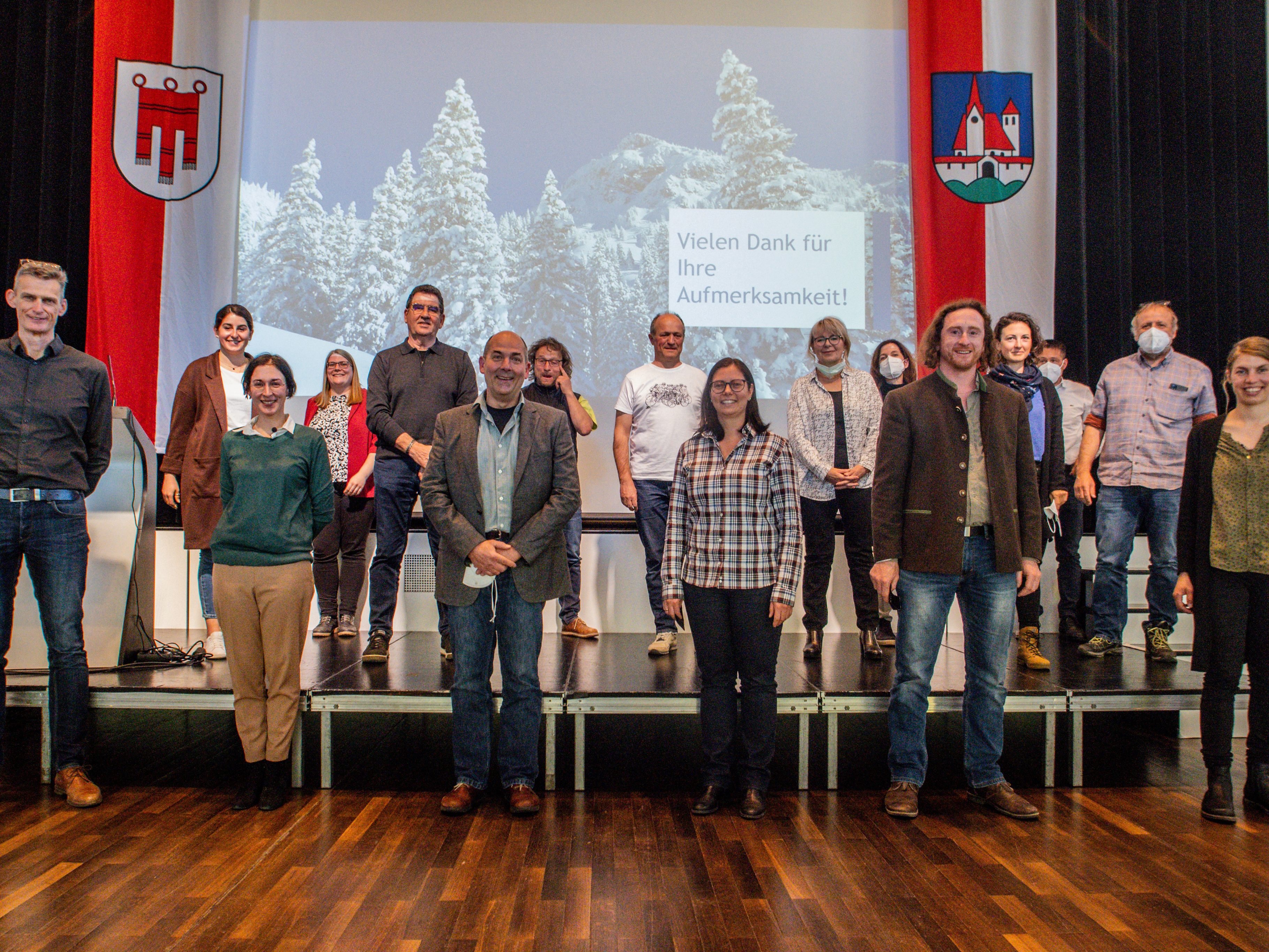 Das Team der Klimawandelanpassungsstrategie der Marktgemeinde Rankweil.