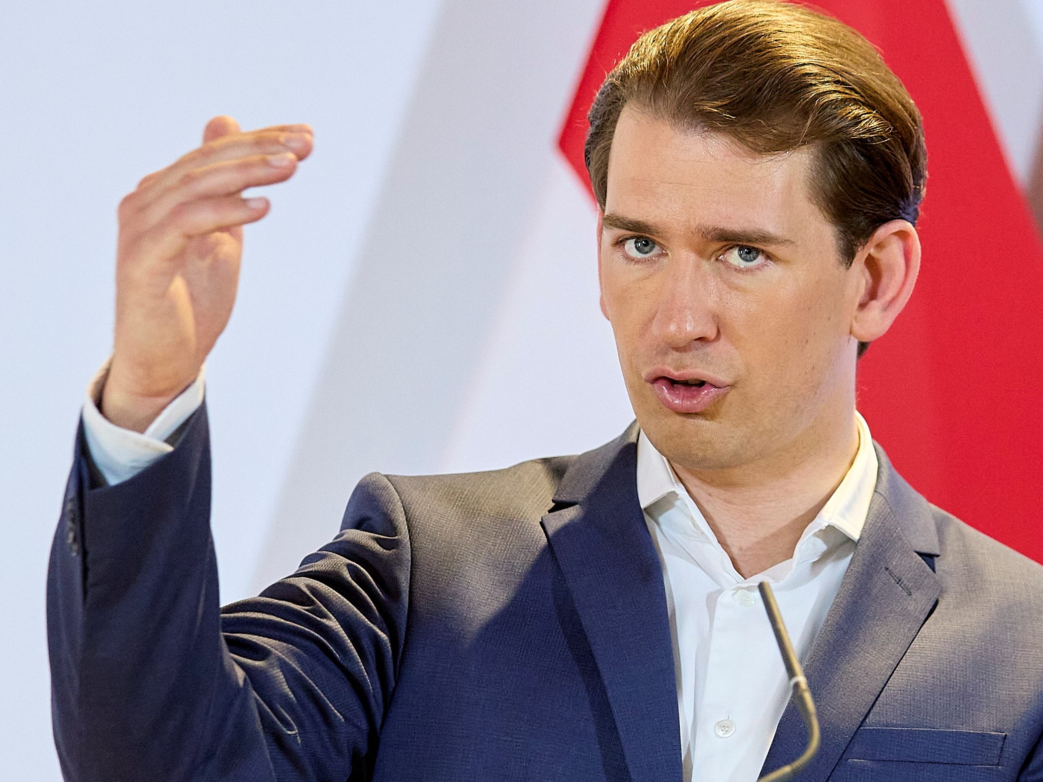 "Diese Auffrischungsimpfung ist notwendig", so Bundeskanzler Sebastian Kurz. "Diese Auffrischungsimpfung ist notwendig", so Bundeskanzler Sebastian Kurz.