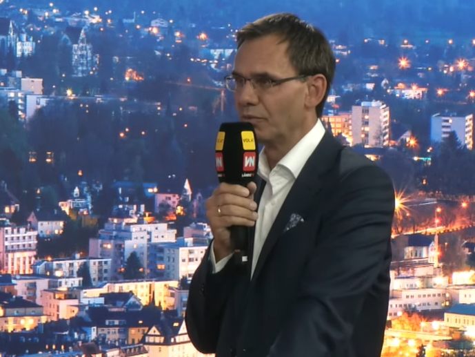 Landeshauptmann Markus Wallner zu Gast bei "Vorarlberg LIVE".