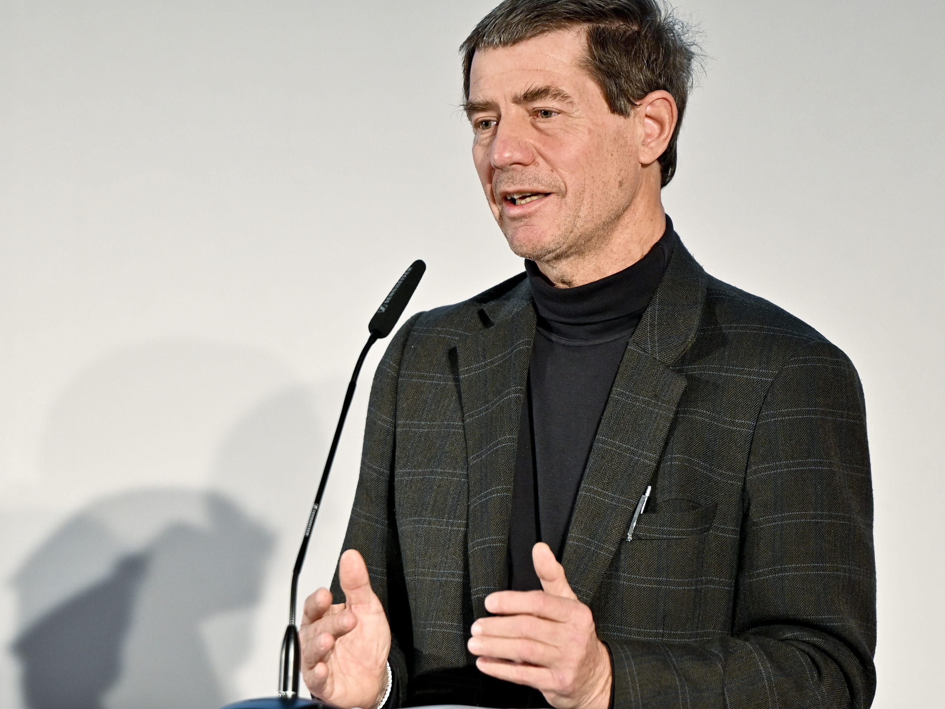 Reinhold Kerbl am 9. Jänner 2021 im Rahmen der Pressekonferenz "Testoffensive an Schulen" in Wien.