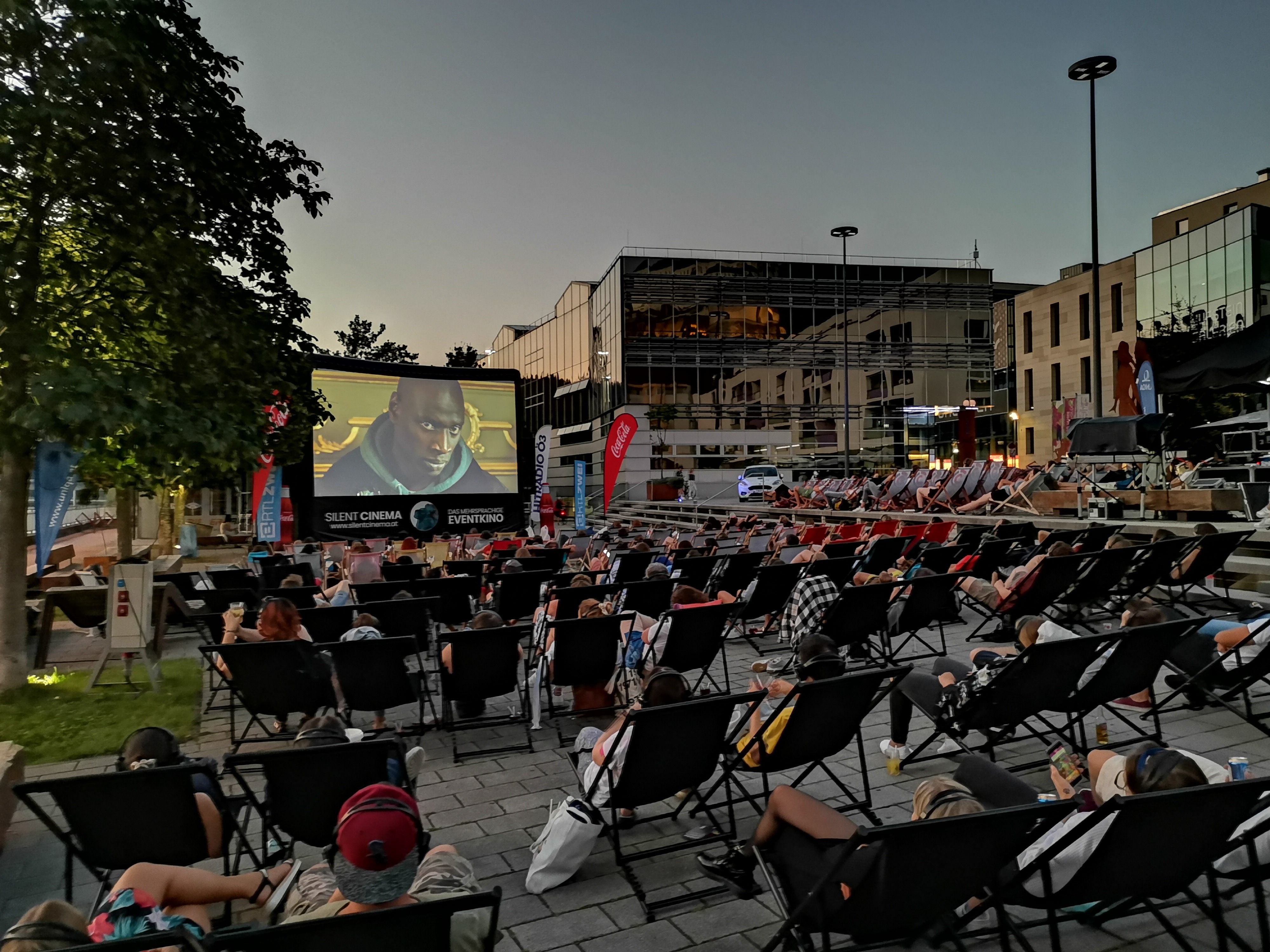 Der Gymnasiumhof wird am 4. September zum Freiluftkino Der Gymnasiumhof wird am 4. September zum Freiluftkino