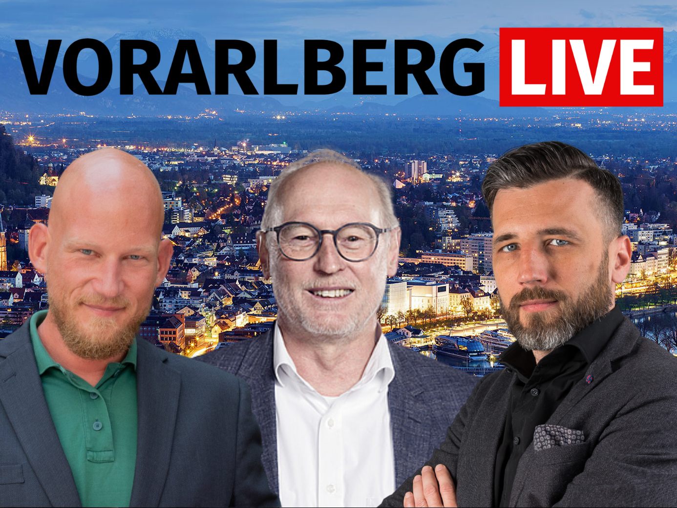 Simon Suitner und Rainer Keckeis zu Gast bei "Vorarlberg Live".