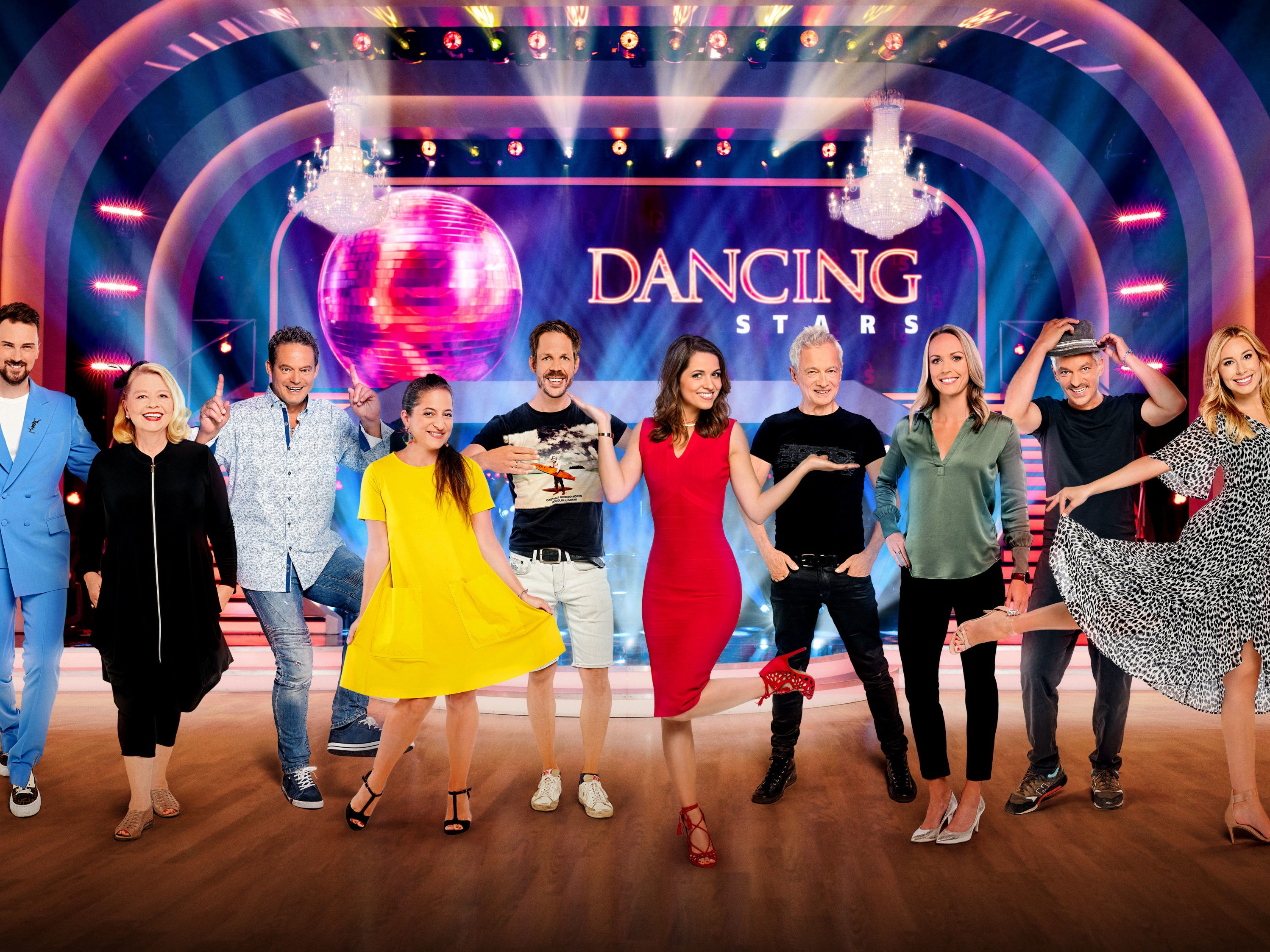 Die Promiriege für die 14. Staffel der "Dancing Stars".