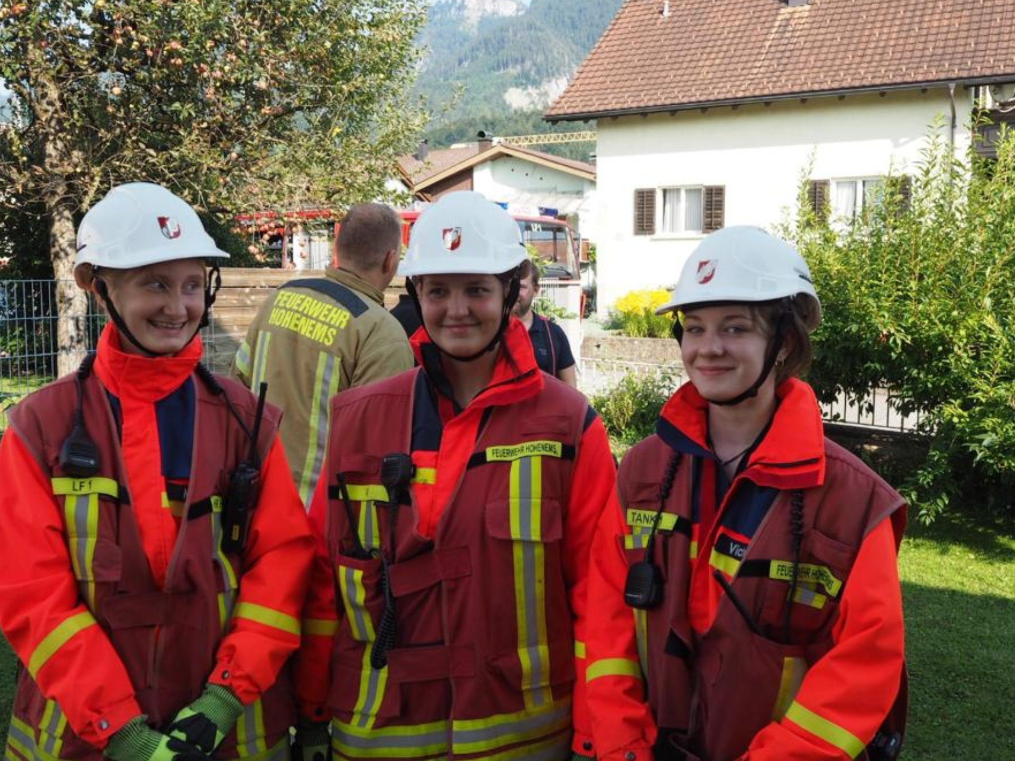 Die jungen Feuerwehrleute waren beim Actionday mit vollem Einsatz und Begeisterung bei der Sache