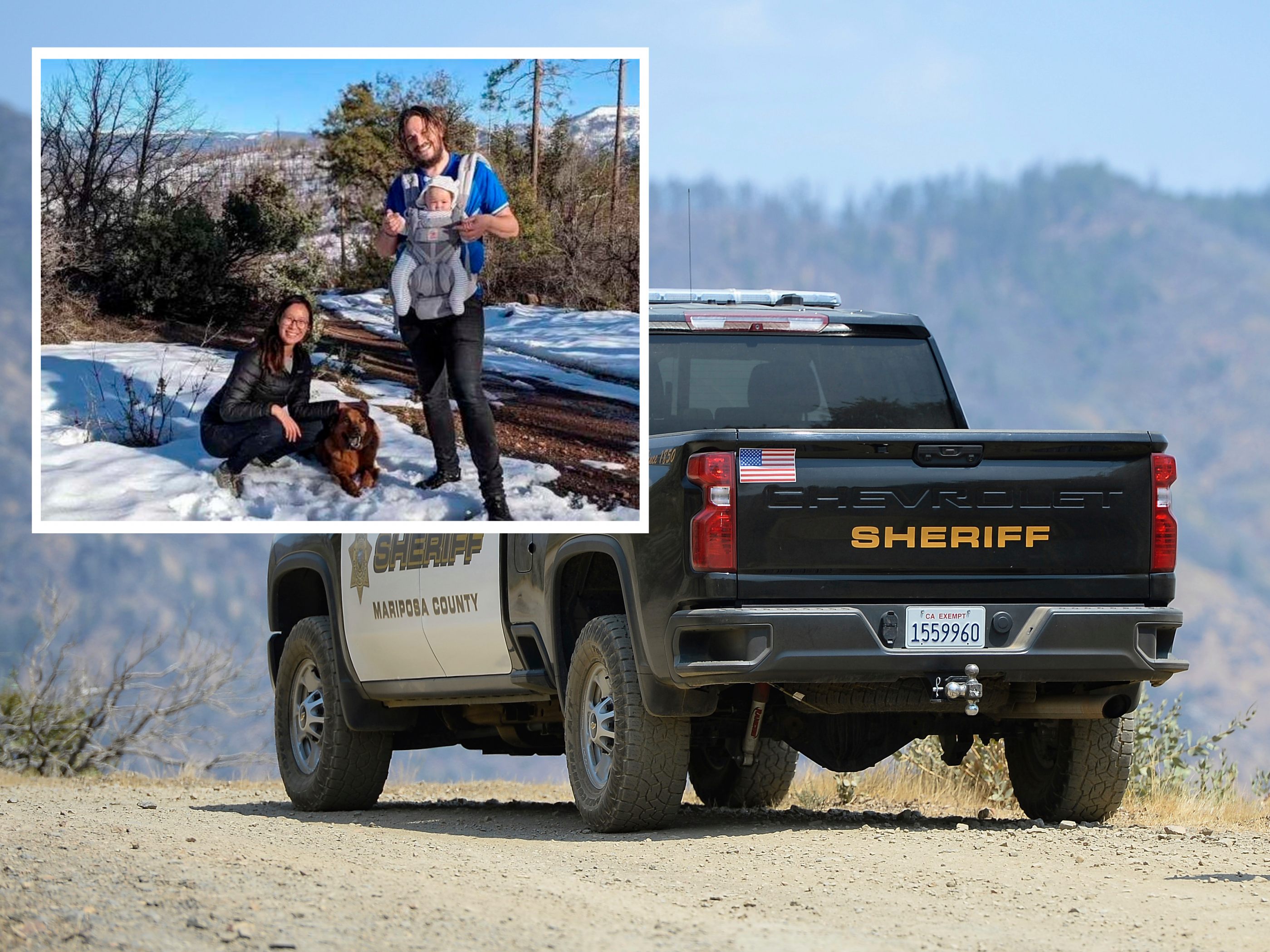 Dreiköpfige Familie und Hund tot auf Wanderweg aufgefunden.