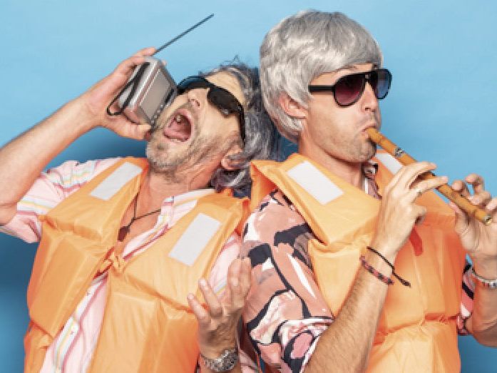 Thomas Rauch und Bandi Koeck zeigen ihr kabarettistisches Bühnenstück "Grenzgänger"