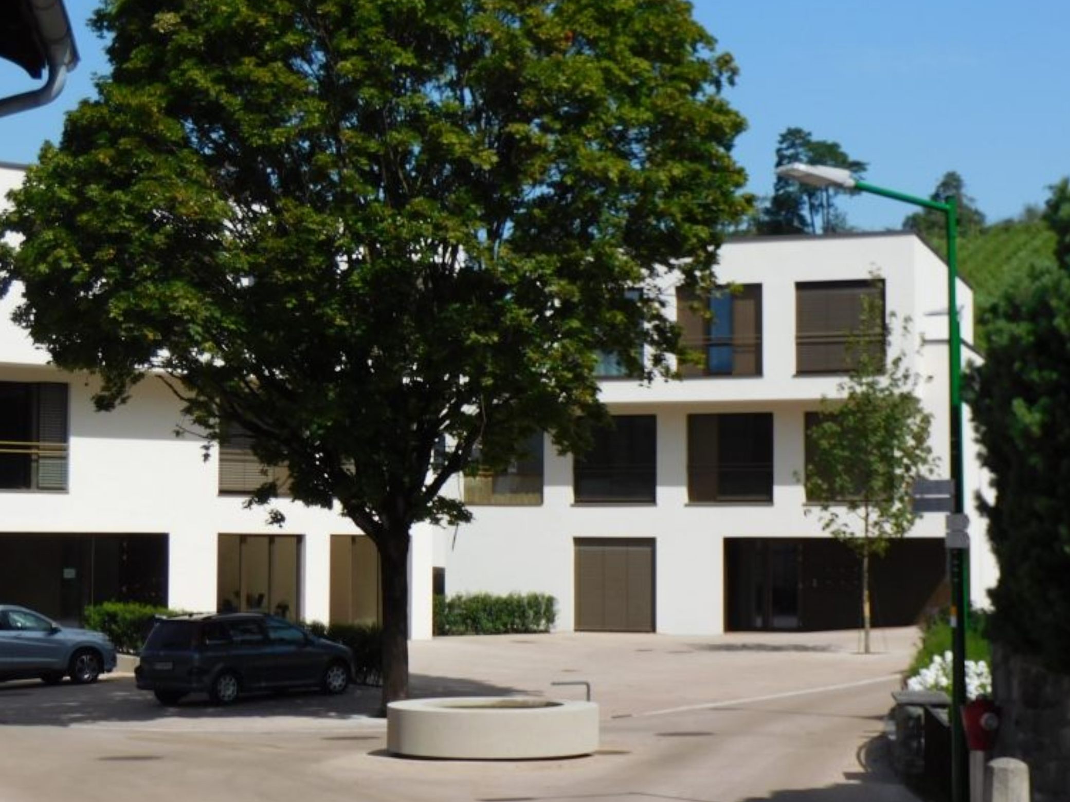 Im Bereich rund um Begegnungszone beim Winkelbrunnen gilt seit Anfang Woche ein allgemeines Fahrverbot