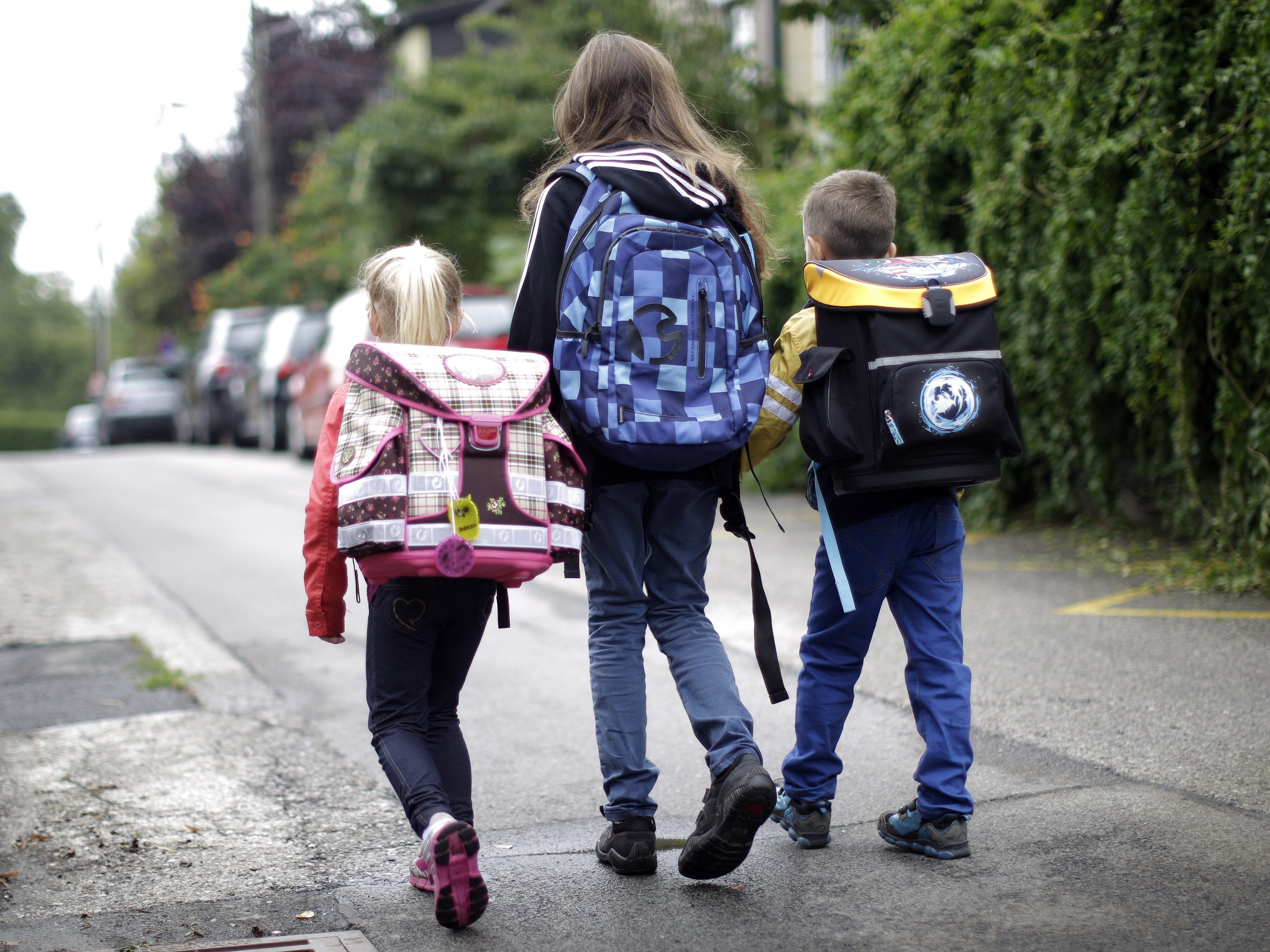 Der Schulweg sollte mit den Eltern öfters geübt werden.
