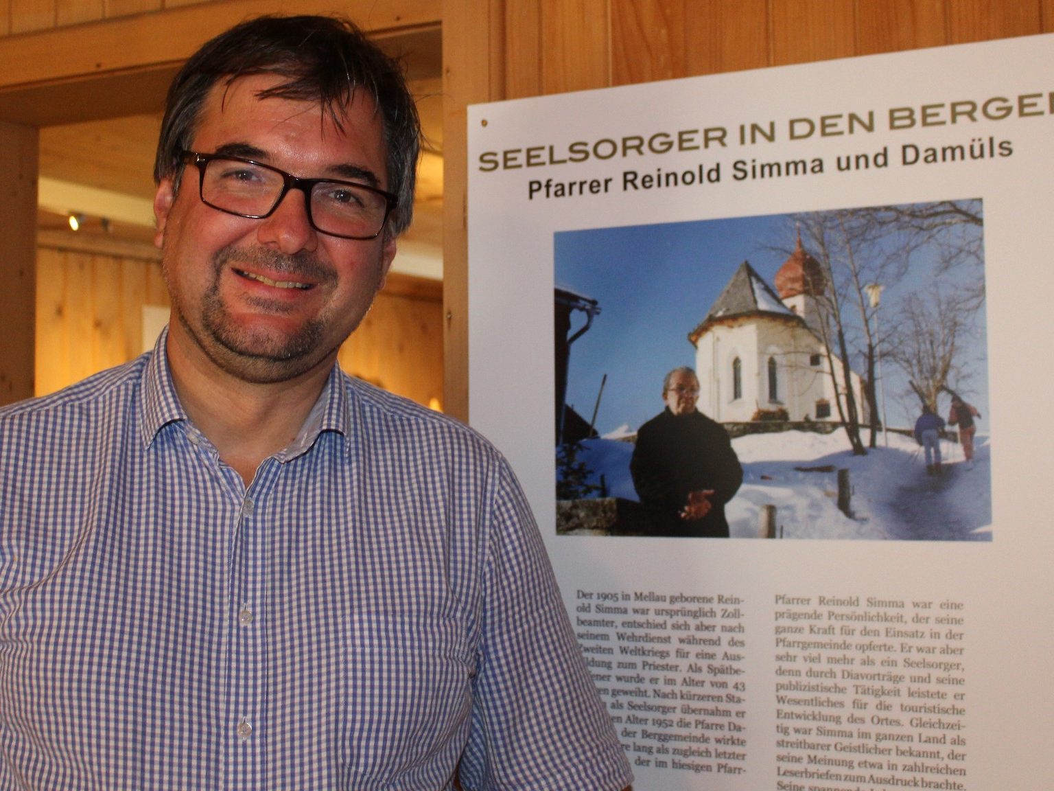 Christoph Thönx war federführend bei der Gestaltung der Ausstellung.