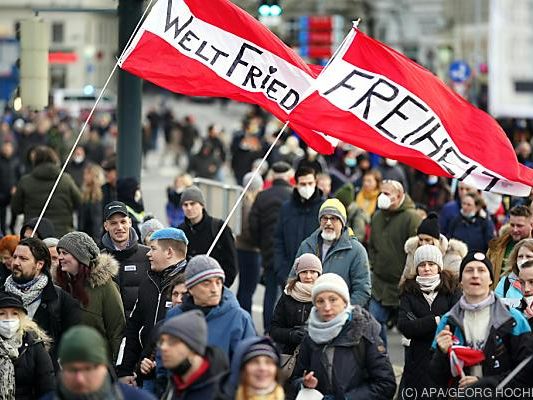 Impfgegner mögen Demos