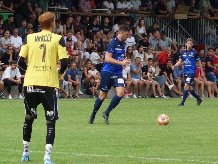 Andreas Simma vom FC Andelsbuch möchte natürlich gegen seinen Ex-Club siegen. Andreas Simma vom FC Andelsbuch möchte natürlich gegen seinen Ex-Club siegen.
