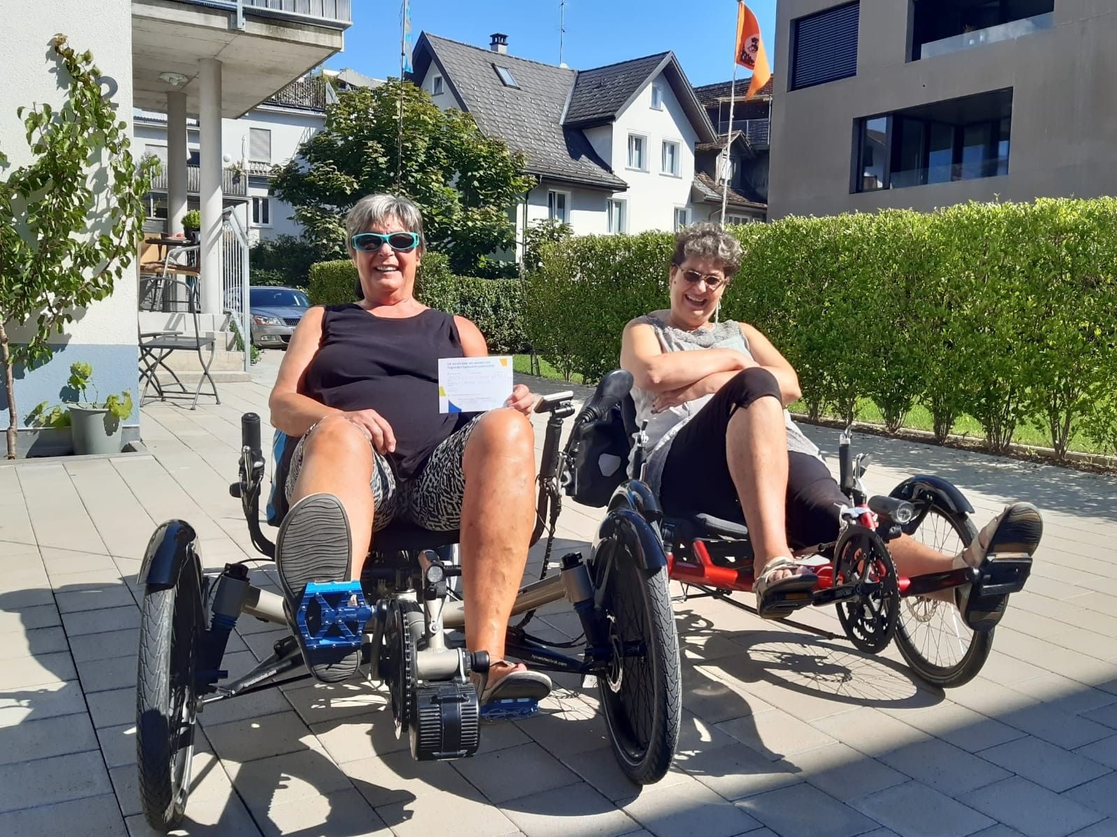Ob laufend, gehend, mit dem Fahrrad - beim Stundenlauf in Lustenau kann man helfen Ob laufend, gehend, mit dem Fahrrad - beim Stundenlauf in Lustenau kann man helfen