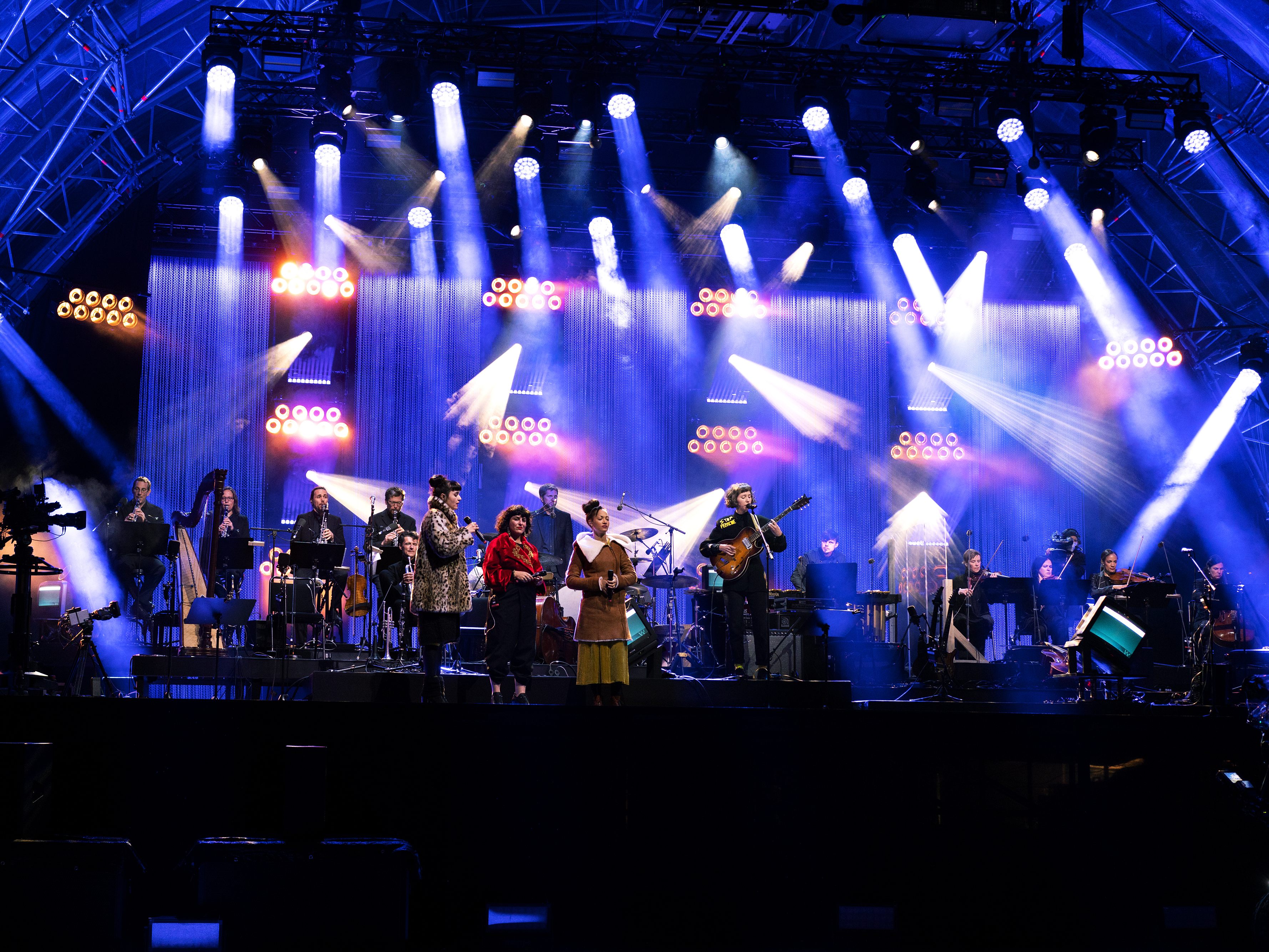 Am Bild zu sehen ist die Generalprobe zum Konzert "70 Jahre Wiener Festwochen - Ein Konzert". Die Wiener Festwochen waren trotz Corona ein Erfolg. Am Bild zu sehen ist die Generalprobe zum Konzert "70 Jahre Wiener Festwochen - Ein Konzert". Die Wiener Festwochen waren trotz Corona ein Erfolg.