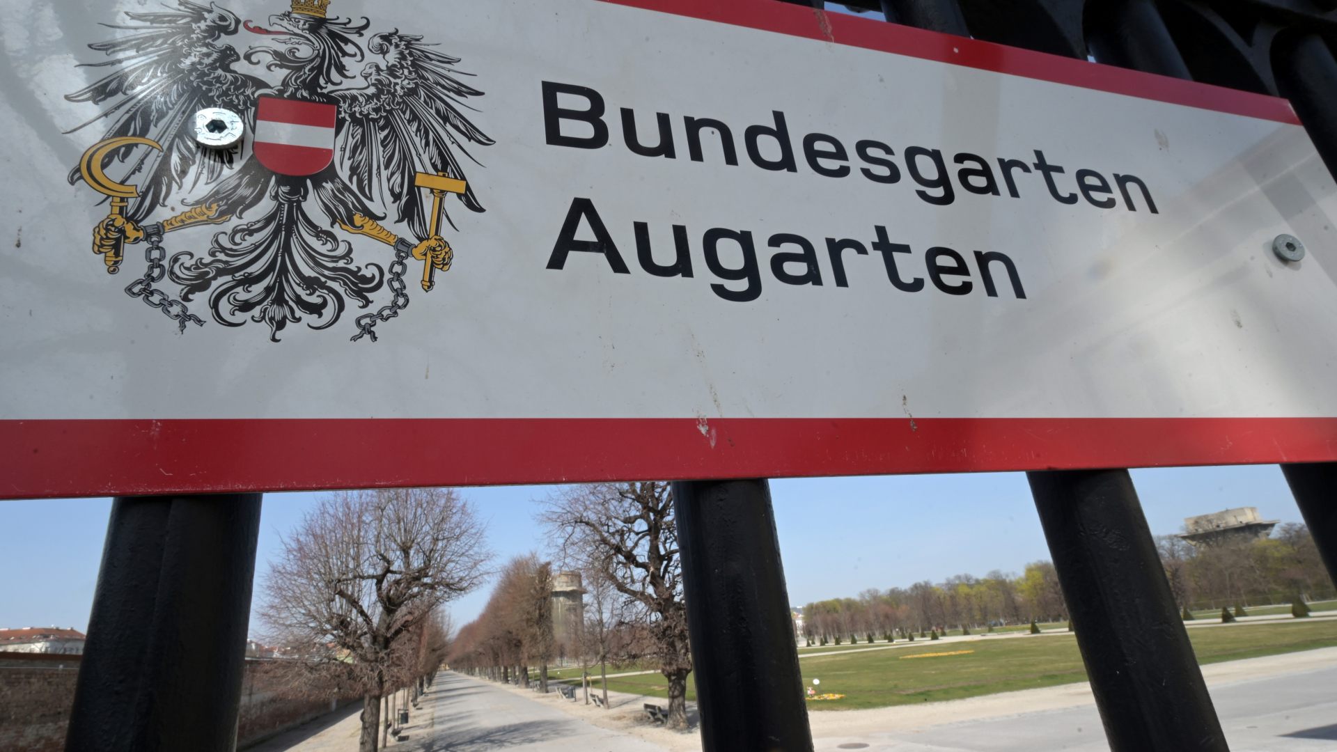 Bernhard Seitz meint, "der Augarten ist ein Erholungsraum für viele Menschen".