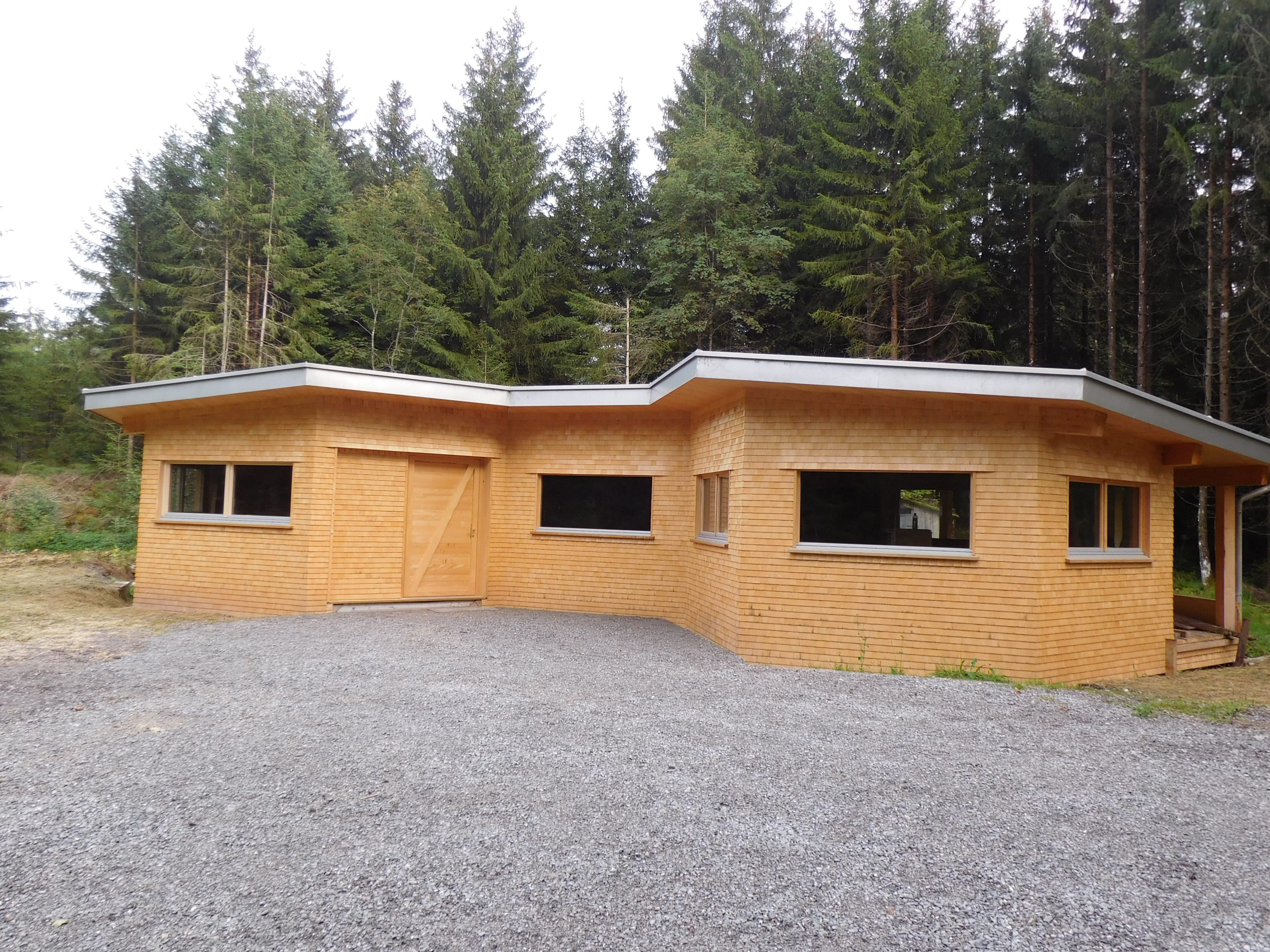 Die Arbeiten für das neue Bienenhaus in Schuttannen gehen in die finale Phase