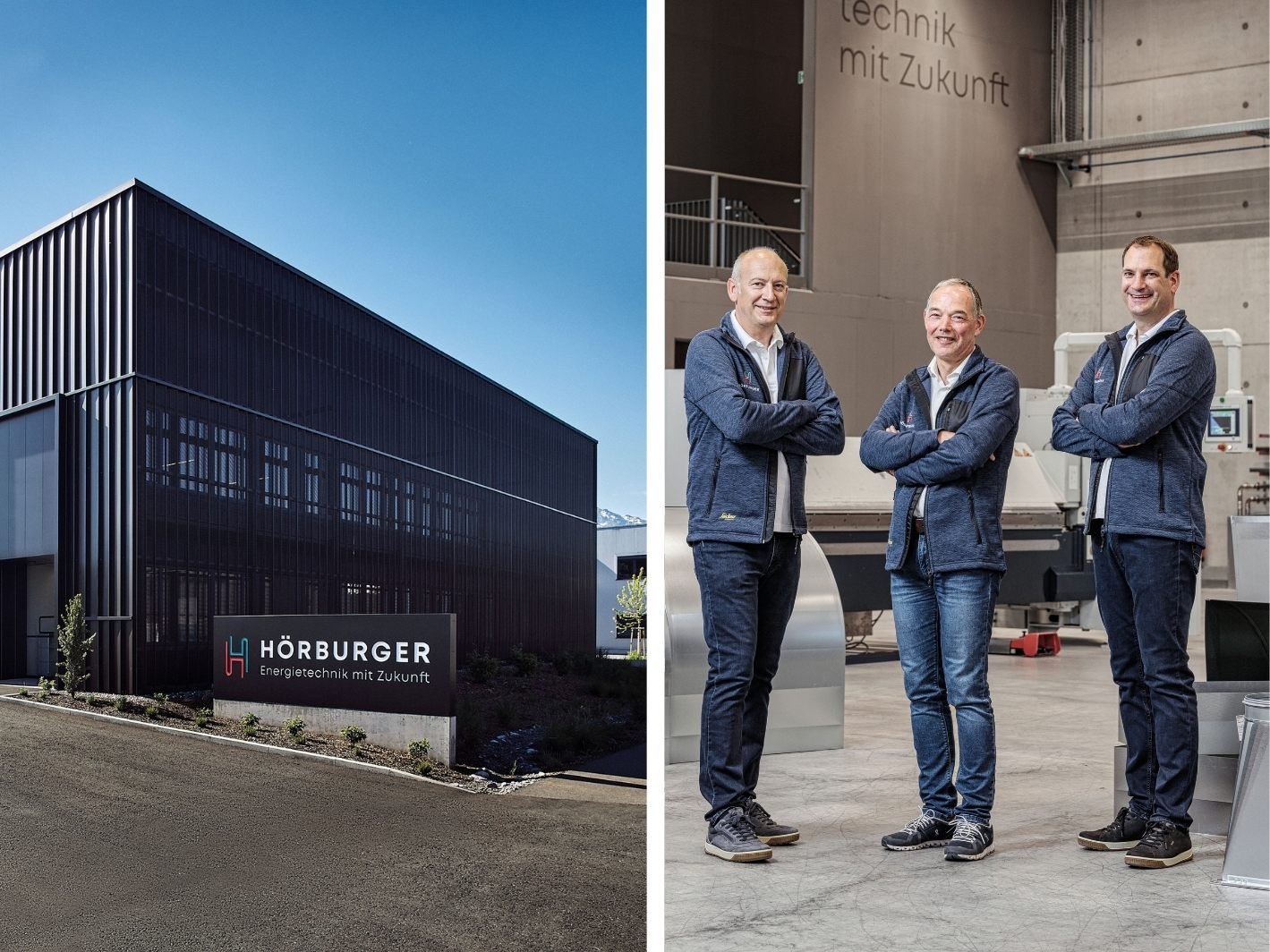 Hörburger Energietechnik investierte rund vier Millionen Euro in die neue Produktionshalle am Römergrund in Rankweil. Dort stellt das Unternehmen Luftkanäle und weitere Komponenten der Luft- und Klimatechnik her.
