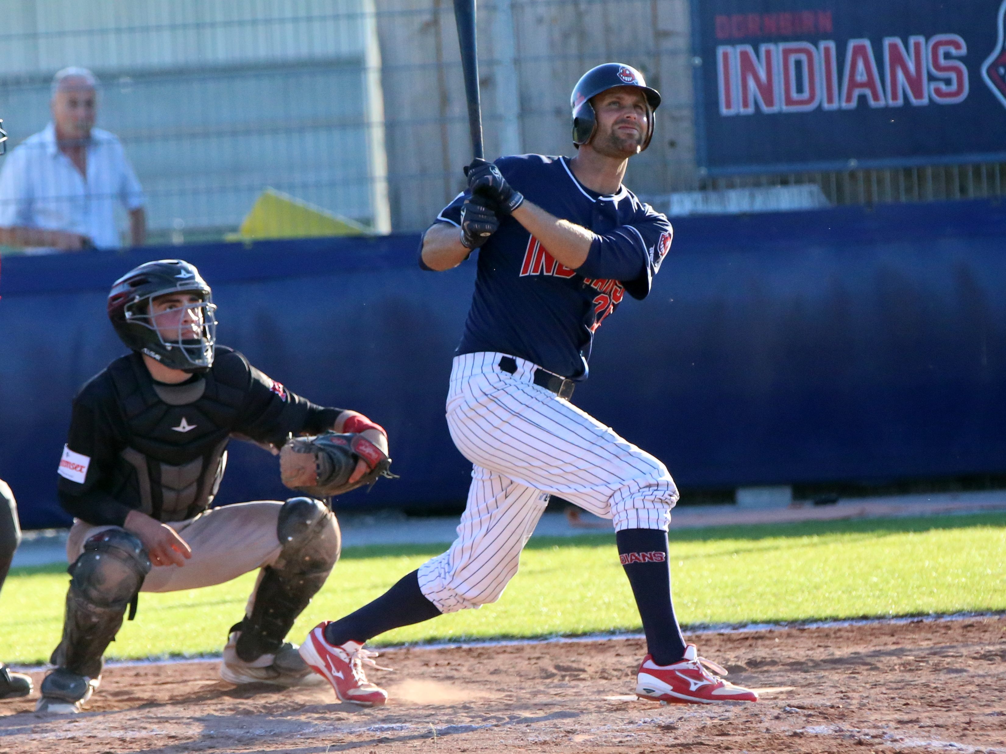 Nach 20 Jahren bei den Dornbirn Indians verabschiedete sich Joachim Frick vergangenes Wochenende in den Baseball-Ruhestand. Nach 20 Jahren bei den Dornbirn Indians verabschiedete sich Joachim Frick vergangenes Wochenende in den Baseball-Ruhestand.