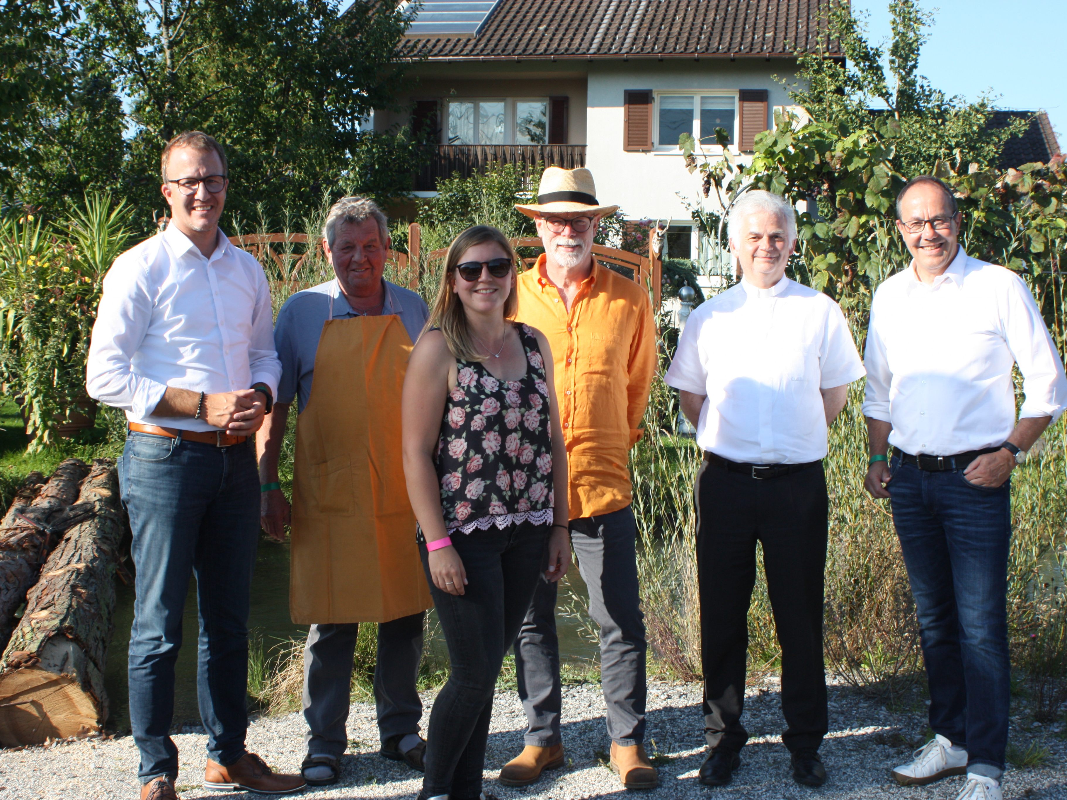 LR Christian Gantner, Hans Frick, Fritz Hilgenstock, Carla Grundner MG Rankweil, Walter Juen, Vizebürgermeister Andreas Prenn. LR Christian Gantner, Hans Frick, Fritz Hilgenstock, Carla Grundner MG Rankweil, Walter Juen, Vizebürgermeister Andreas Prenn.