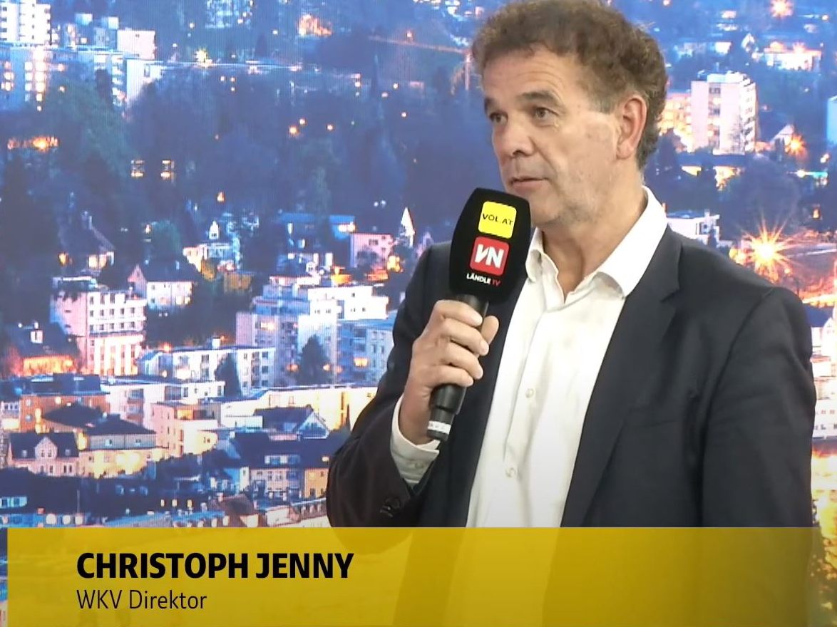 WKV-Direktor Christoph Jenny war am Freitag zu Gast bei "Vorarlberg LIVE". WKV-Direktor Christoph Jenny war am Freitag zu Gast bei "Vorarlberg LIVE".