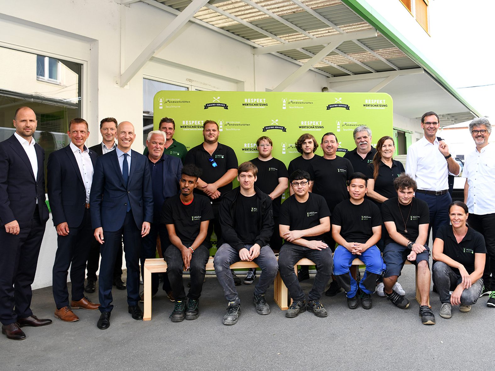 Hoher Besuch in den DJW