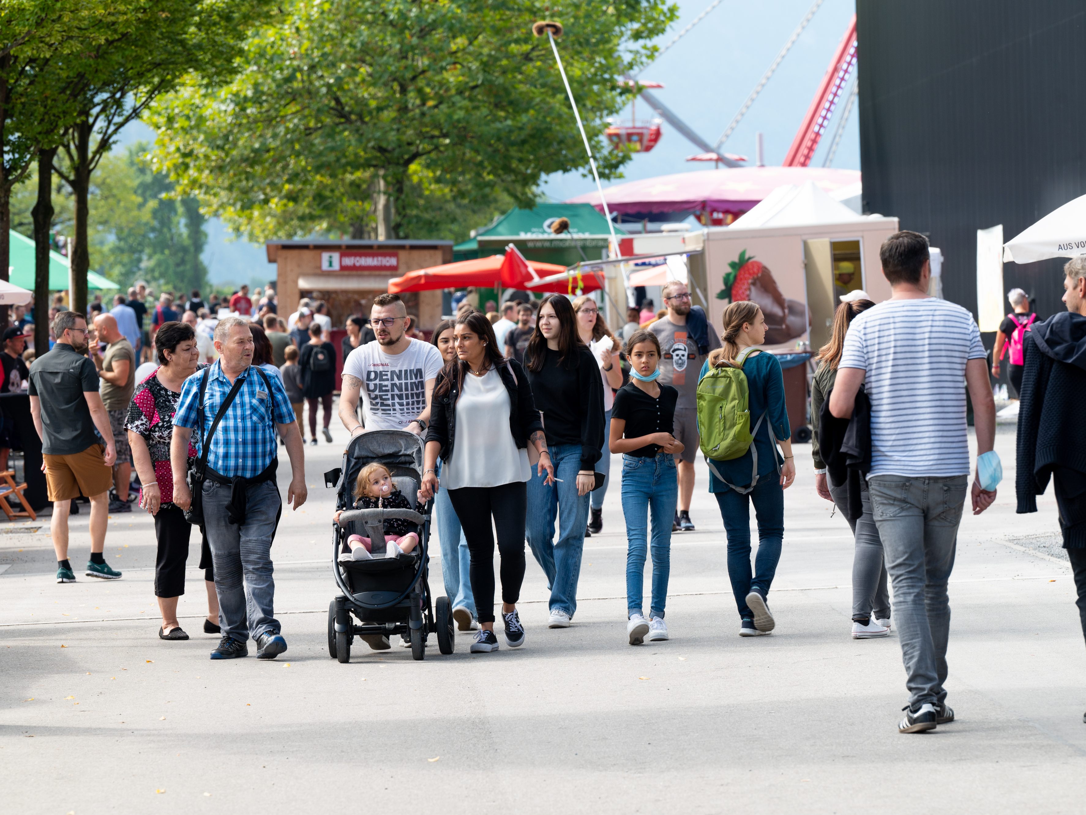 Rund 35.000 Besucher zählte die Dornbirner Herbstmesse 2021 Rund 35.000 Besucher zählte die Dornbirner Herbstmesse 2021
