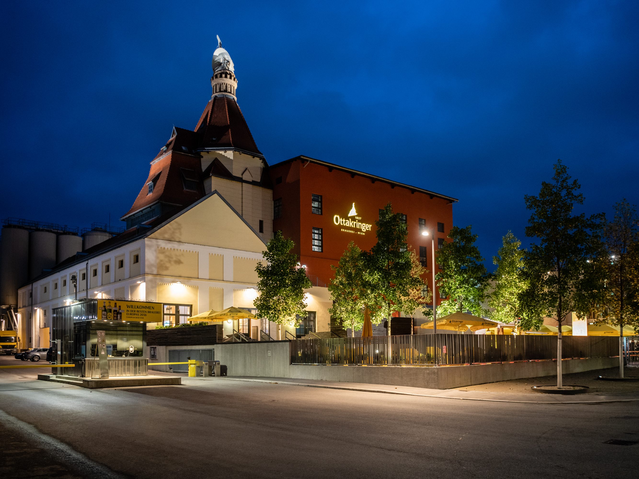 Die Ottakringer Brauerei wird für eine Nacht zum Museum.