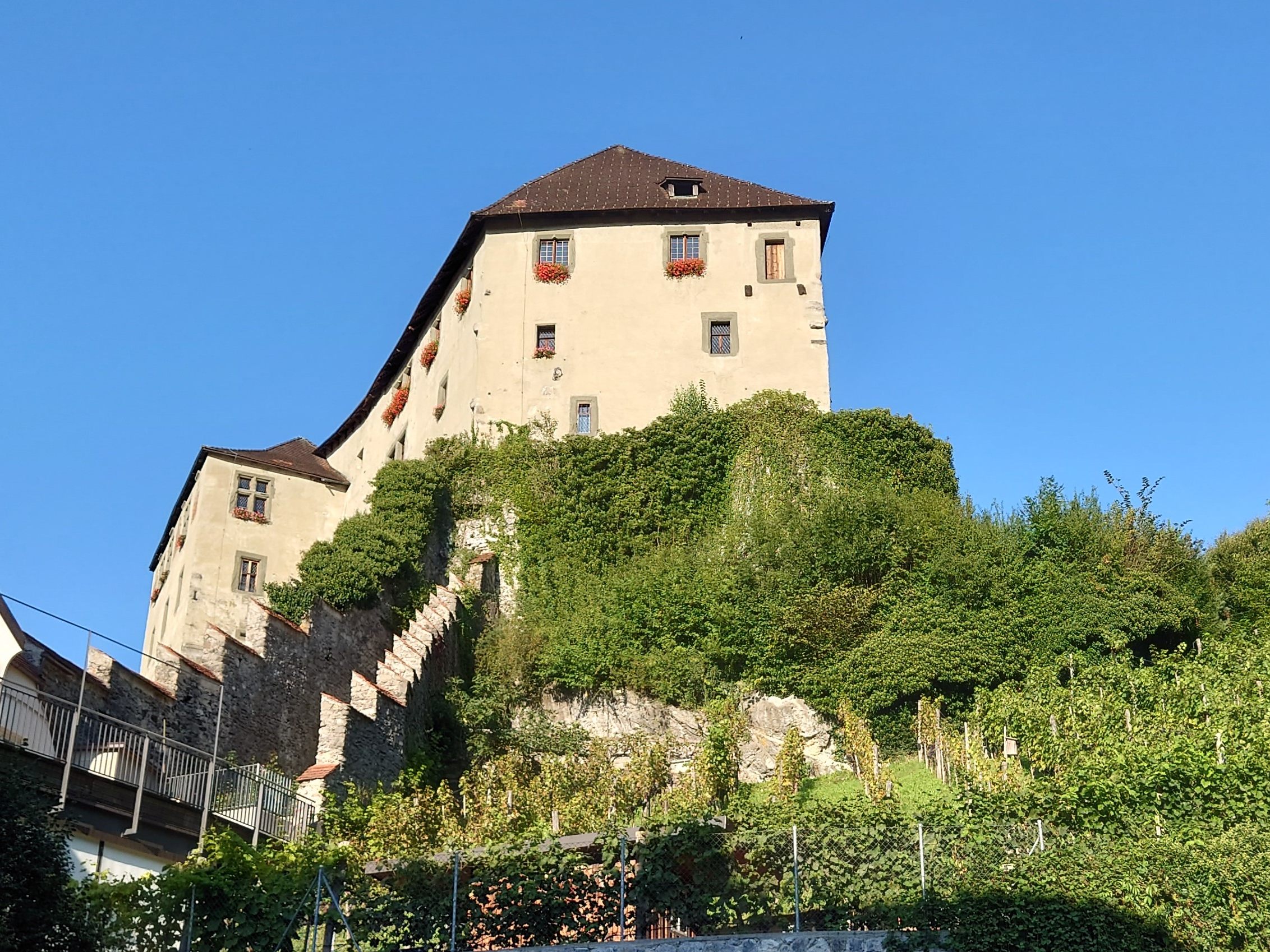 Unter dem Schutz der Burg wird am Samstag 18. September am Parkplatz der Schattenburg geimpft. Unter dem Schutz der Burg wird am Samstag 18. September am Parkplatz der Schattenburg geimpft.