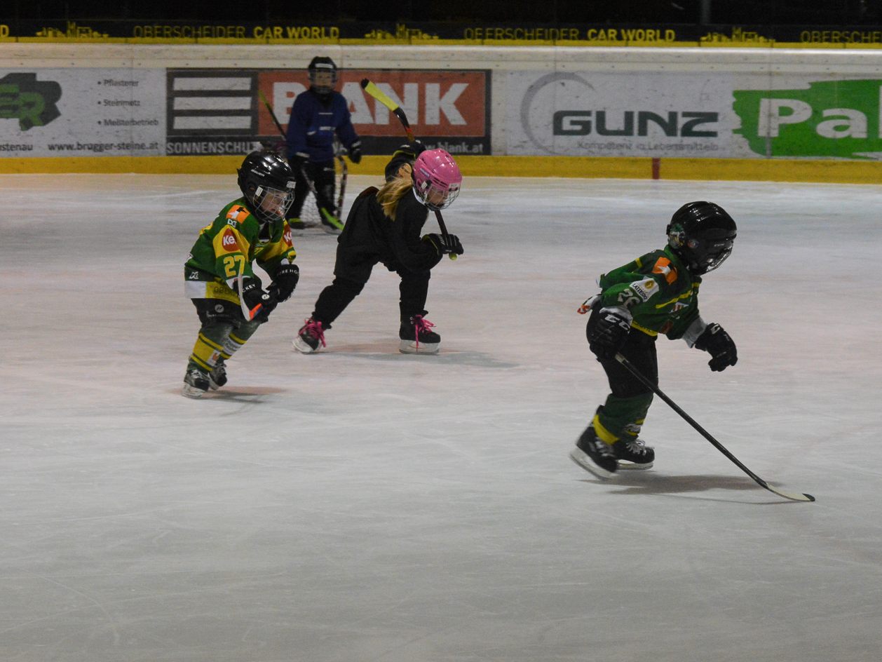 Schon die Kleinsten lernen beim EHC, sich geschickt auf dem Eis zu bewegen. Schon die Kleinsten lernen beim EHC, sich geschickt auf dem Eis zu bewegen.