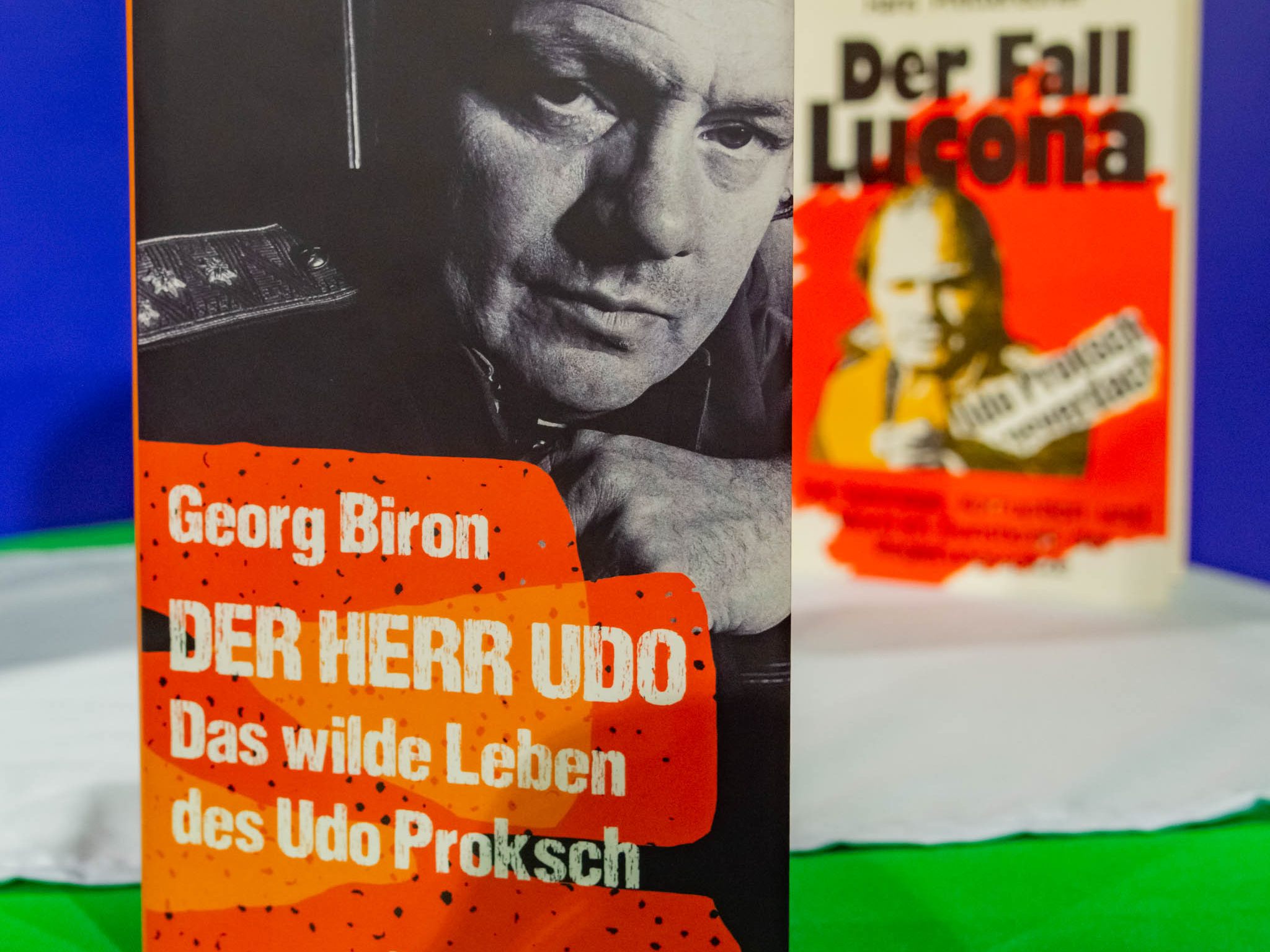 20210901 Buchpraesentation mit dem Autor dem Georg Biron -Der Herr Udo. Das wilde Leben des Udo Proksch- im Wieser Verlag