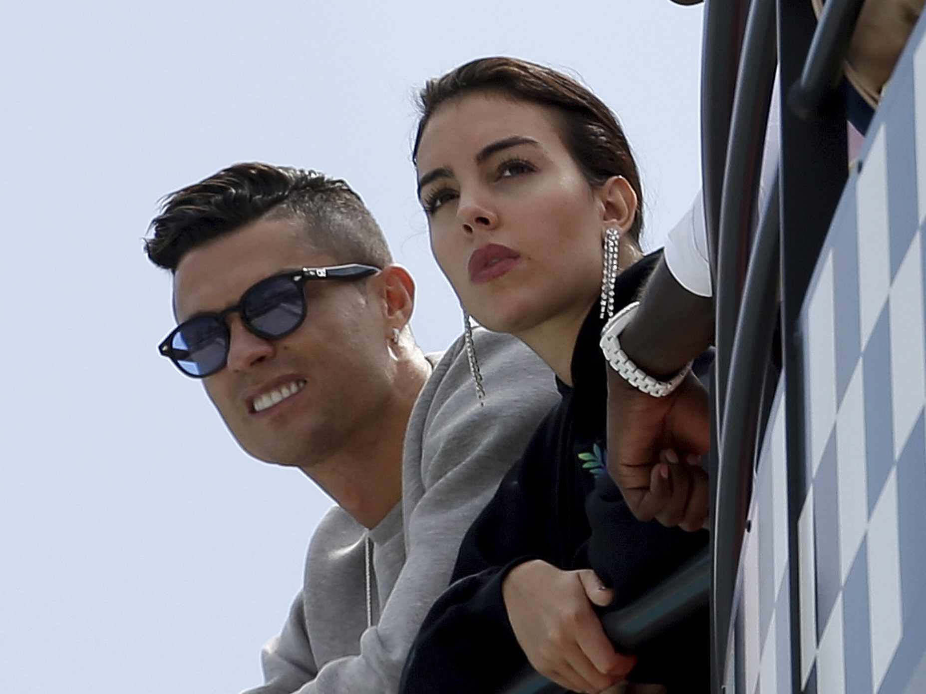Cristiano und Georgina.