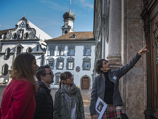 Besondere Stadtführung in Hall in Tirol.