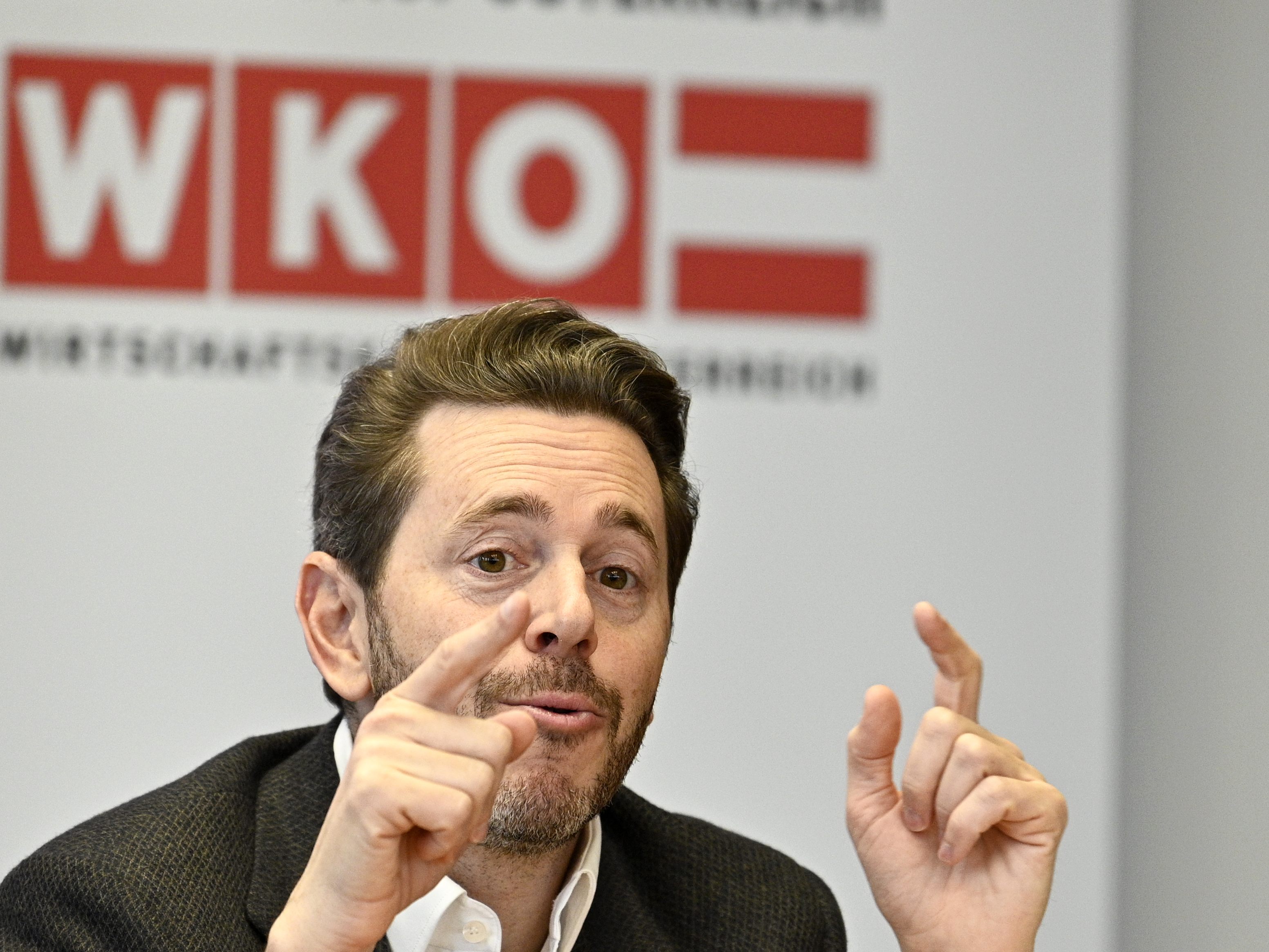 Harald Mahrer äußert sich zur Steuerreform. Harald Mahrer äußert sich zur Steuerreform.